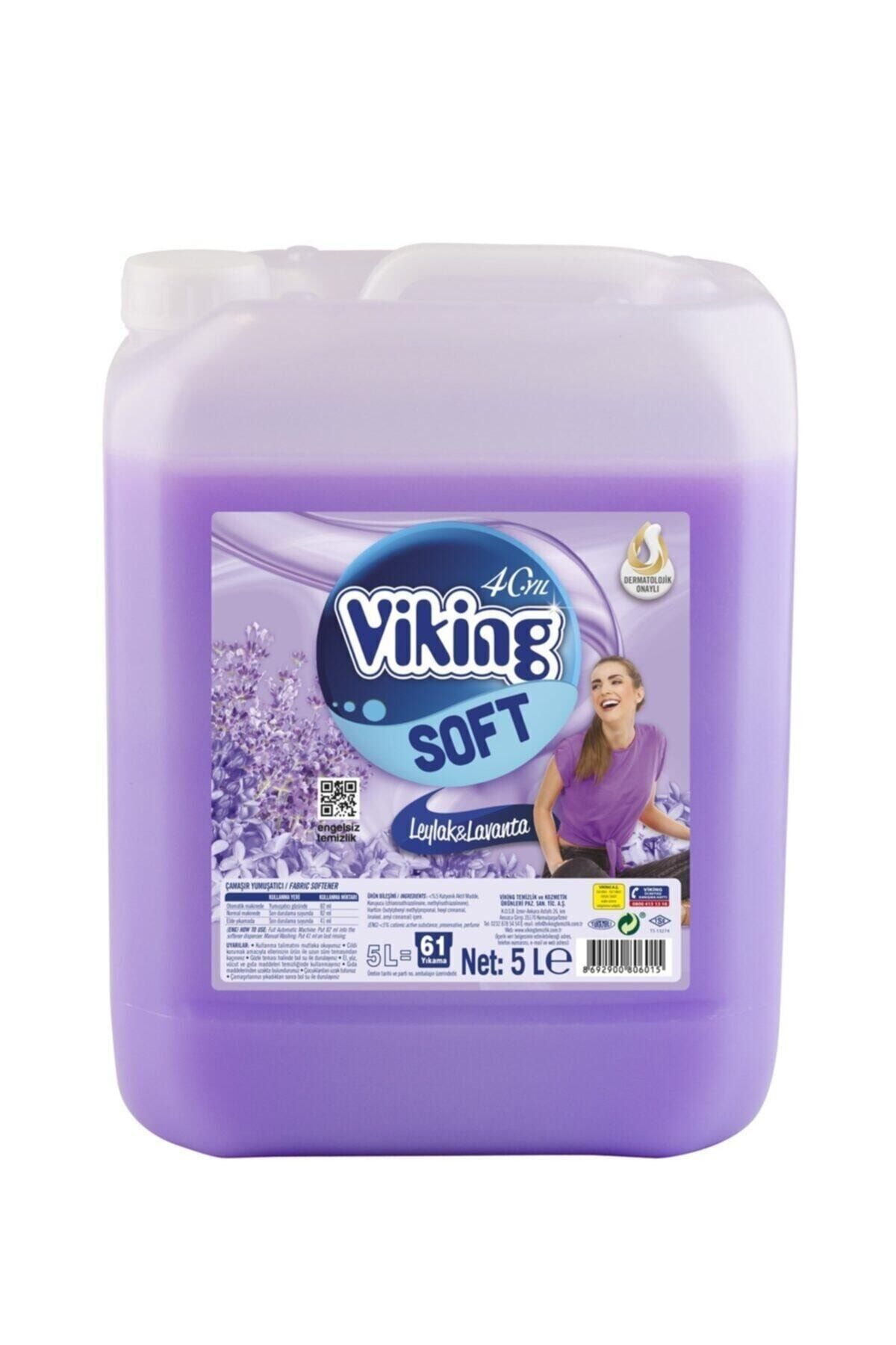 Viking Çamaşır Yumuşatıcı Leylak&lavanta 5 Lt