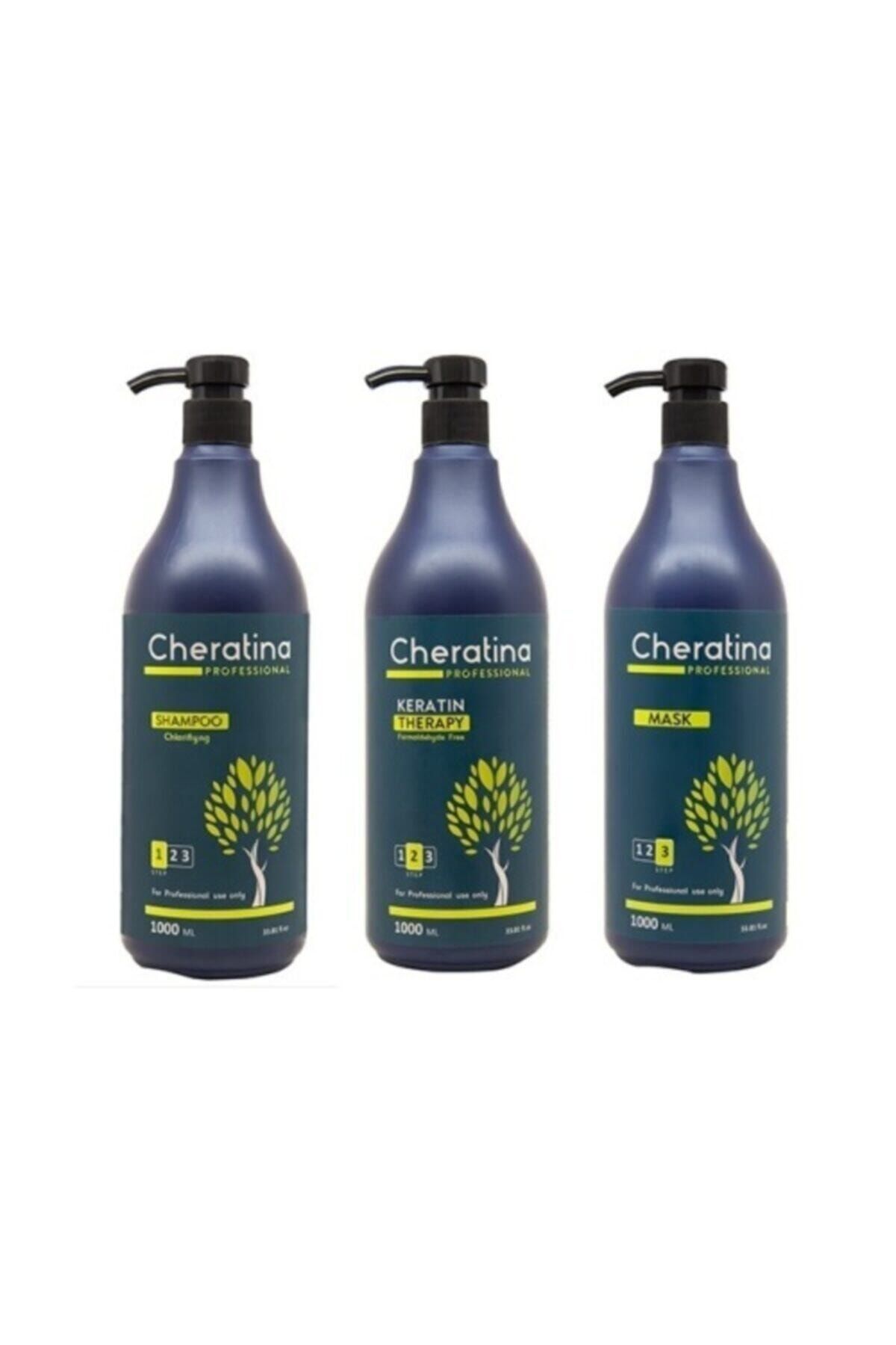 Cheratina Professional 3'lü Saç Bakım Seti 1000 ml