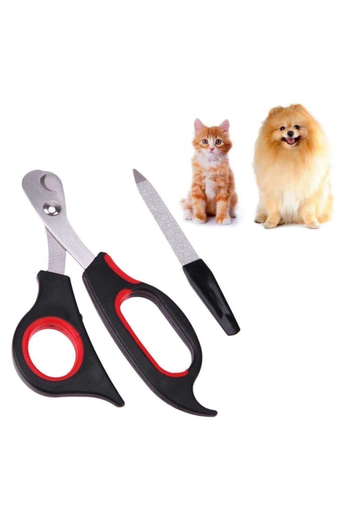 Tosbikshop Evcil Hayvan Kedi Köpek Tırnak Makası Törpü Seti
