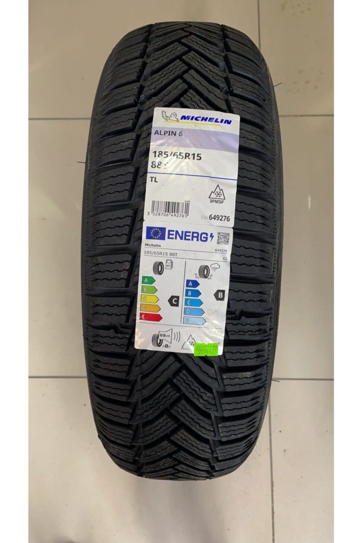 Michelin 185/65r15 88t Alpin6 2021 Üretim Kış Lastiği