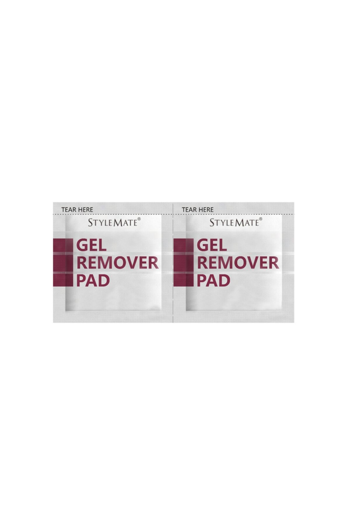 STYLEMATE Kalıcı Oje Jel Tırnak Sökücü Bez 5 Dakikada Ojenizi Sökecek Grp Gel Removed Pad 25 Adet