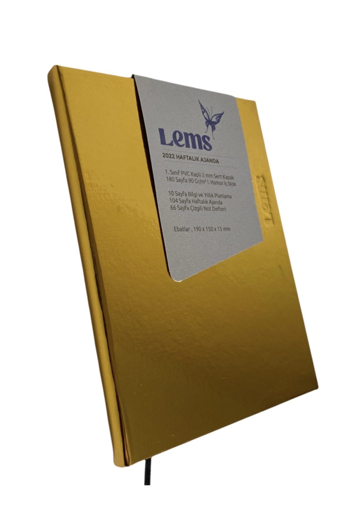 Lemsstudio 2022 Gold Haftalık Ajanda