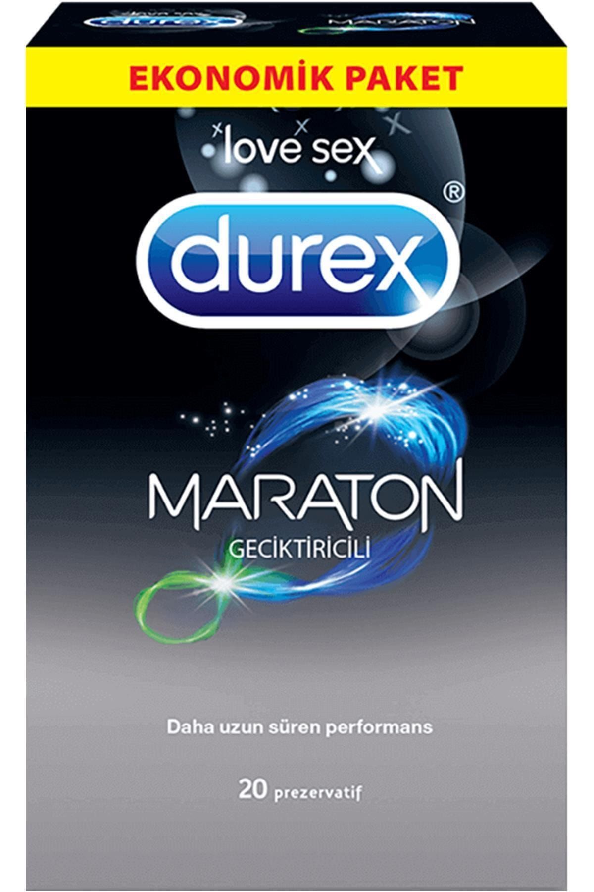 Durex Marka: Maraton Prezervatif 20 Adet