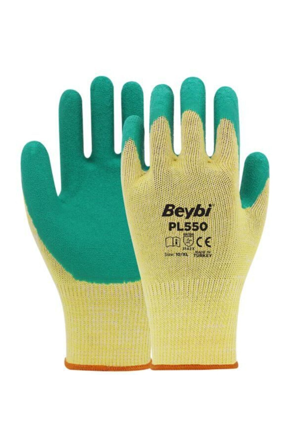 Beybi Pl550 Yeşil Camcı Iş Eldiveni 10 Beden - 144 Çift