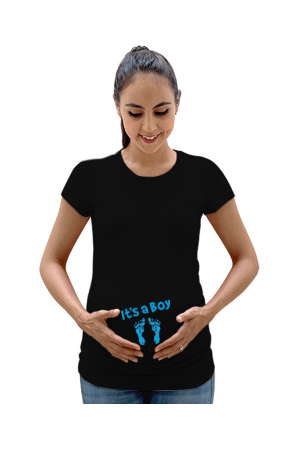 Tisho Its A Boy Gebe Tişört Kadın Hamile Tişört
