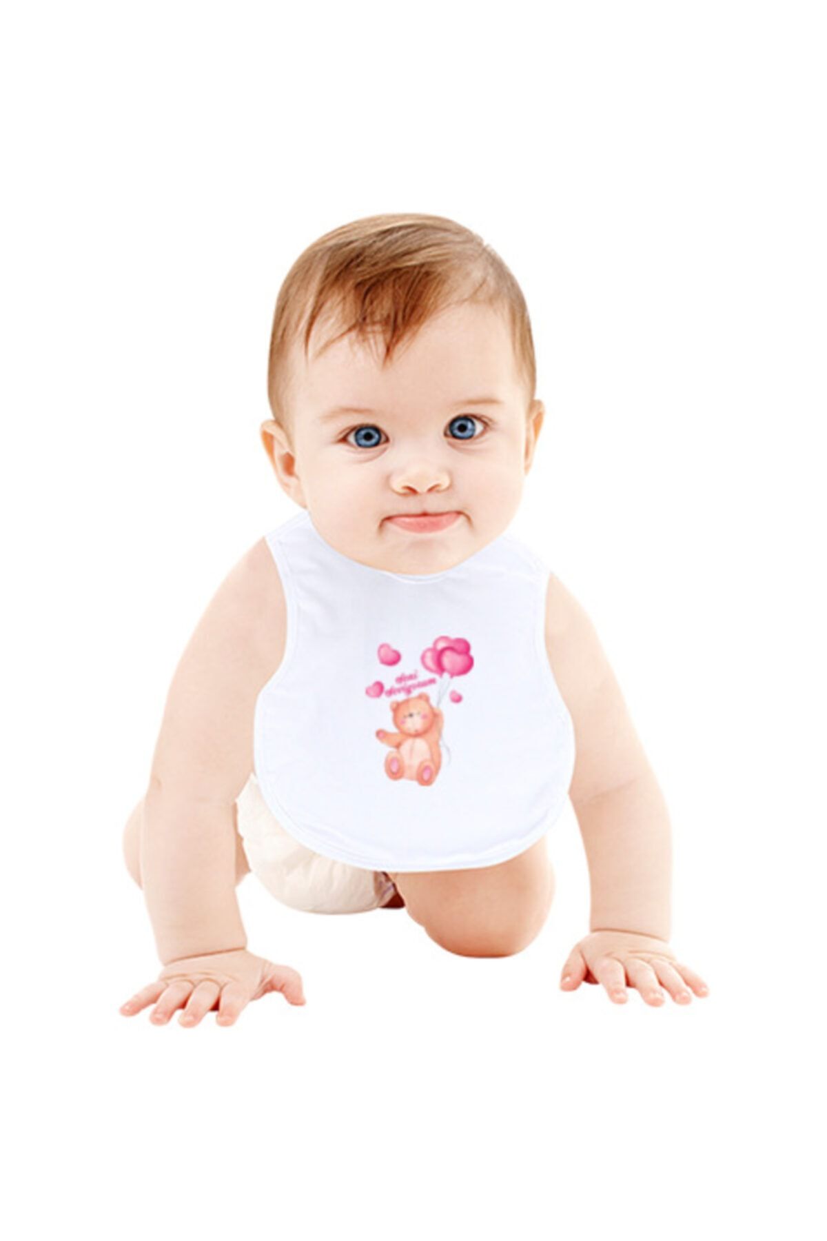 Tisho Mutlu Bebek Bebek Mama Önlüğü