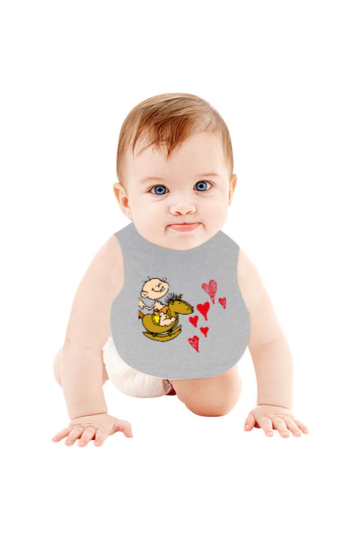 Tisho Bebekler Için Önlük Bebek Mama Önlüğü