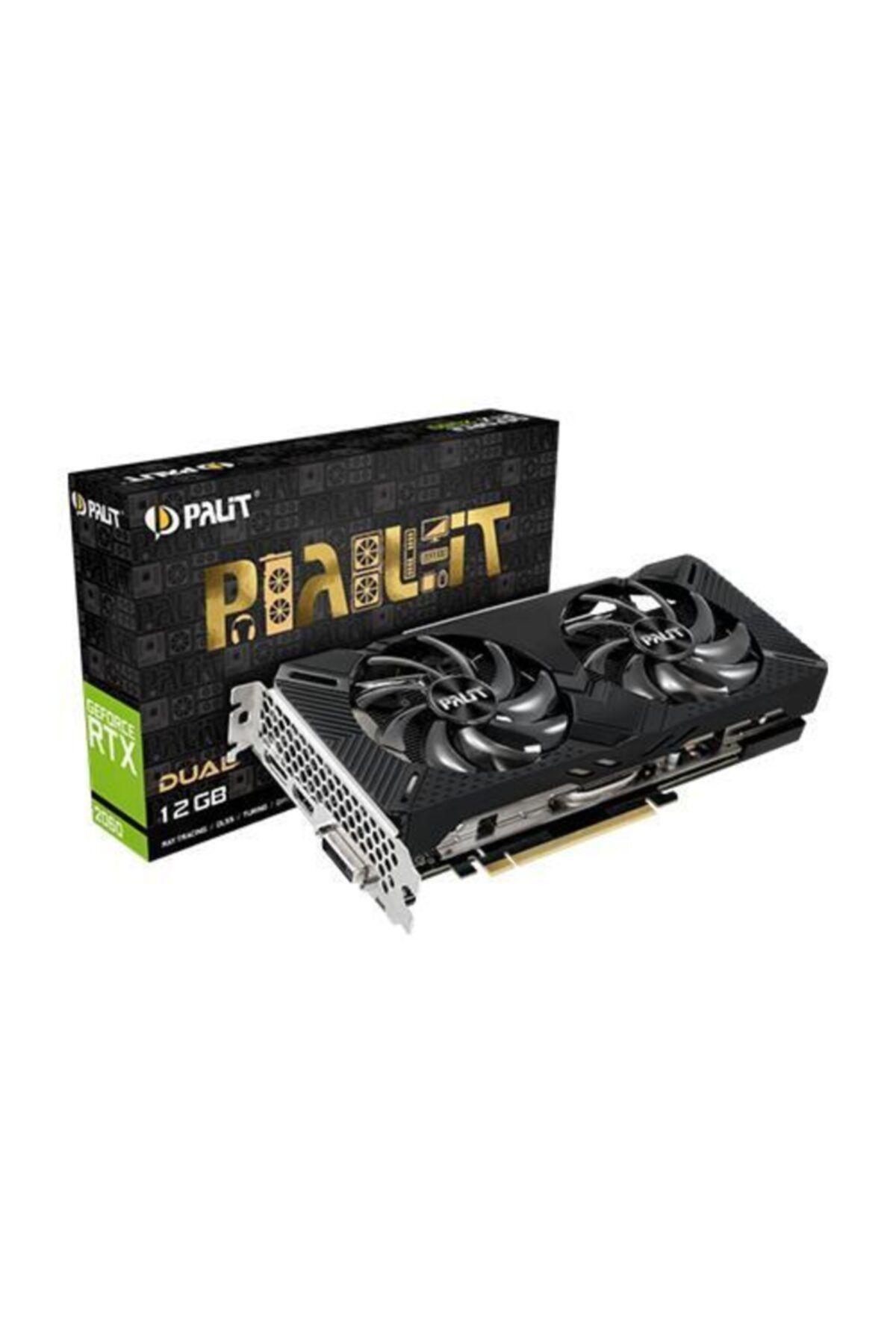 PALIT Nvıdıa Geforce Rtx2060 Dual 12gb 192bit Gddr6 Ekran Kartı
