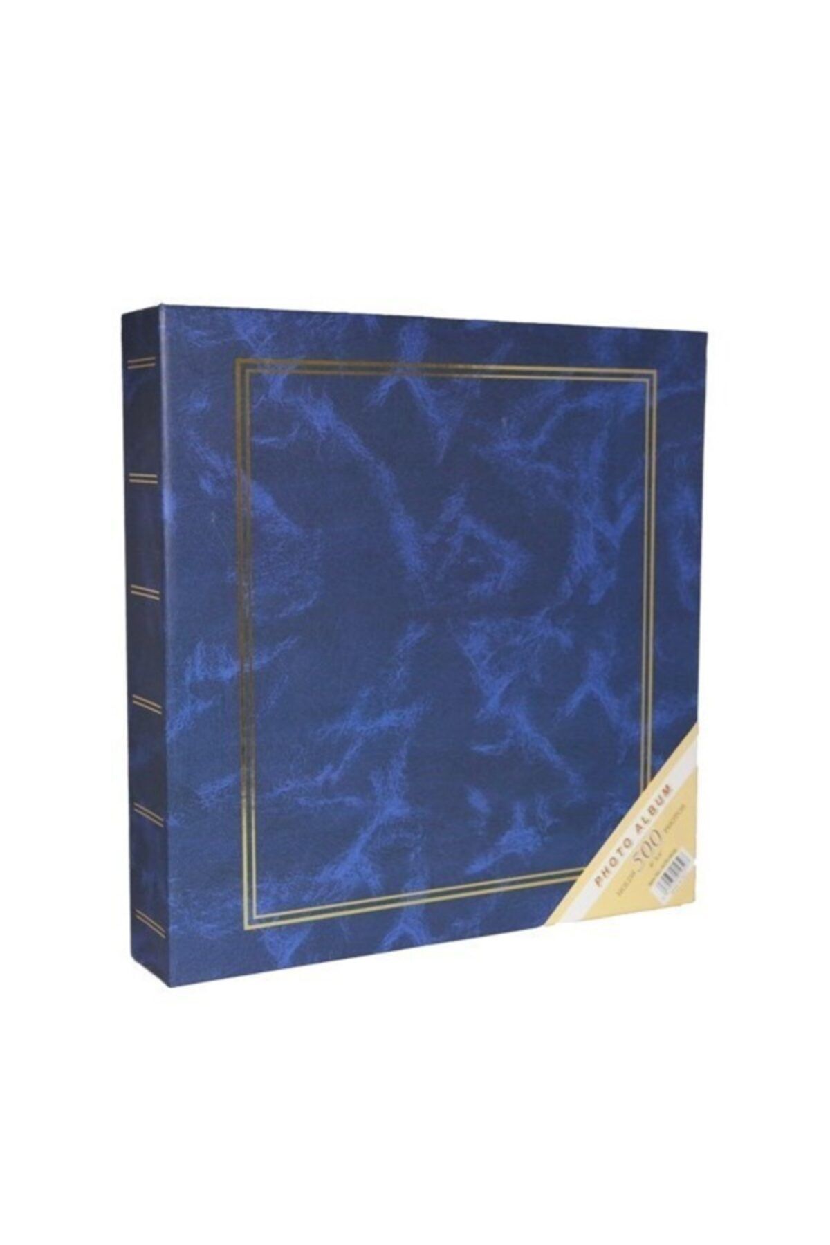 Aledo 10x15cm 500'lük Ciltbezli Fotoğraf Albümü Mavi Acr- 9506
