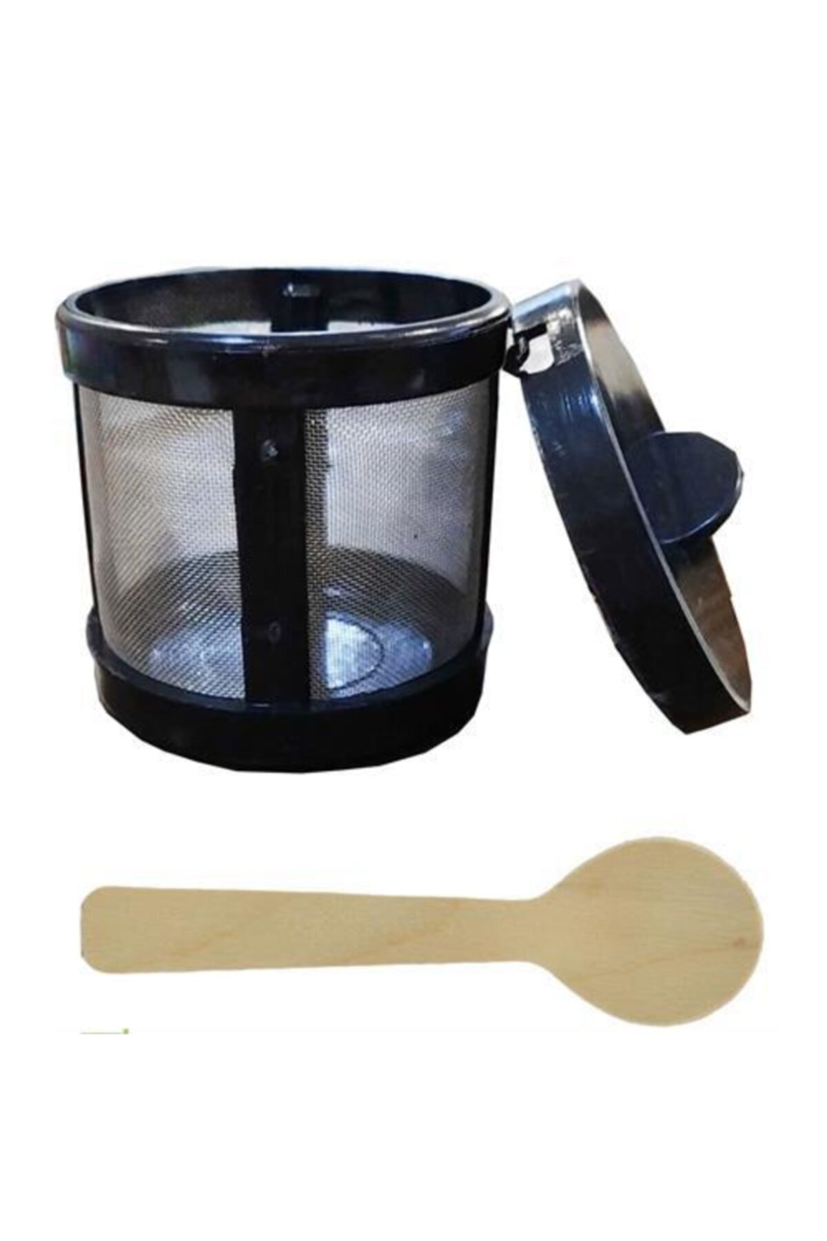 HomeCare Polikarbon Süzgeç El Yapımı Ahşap Kaşık Seti 713753 6 Lı Indirimli Paket