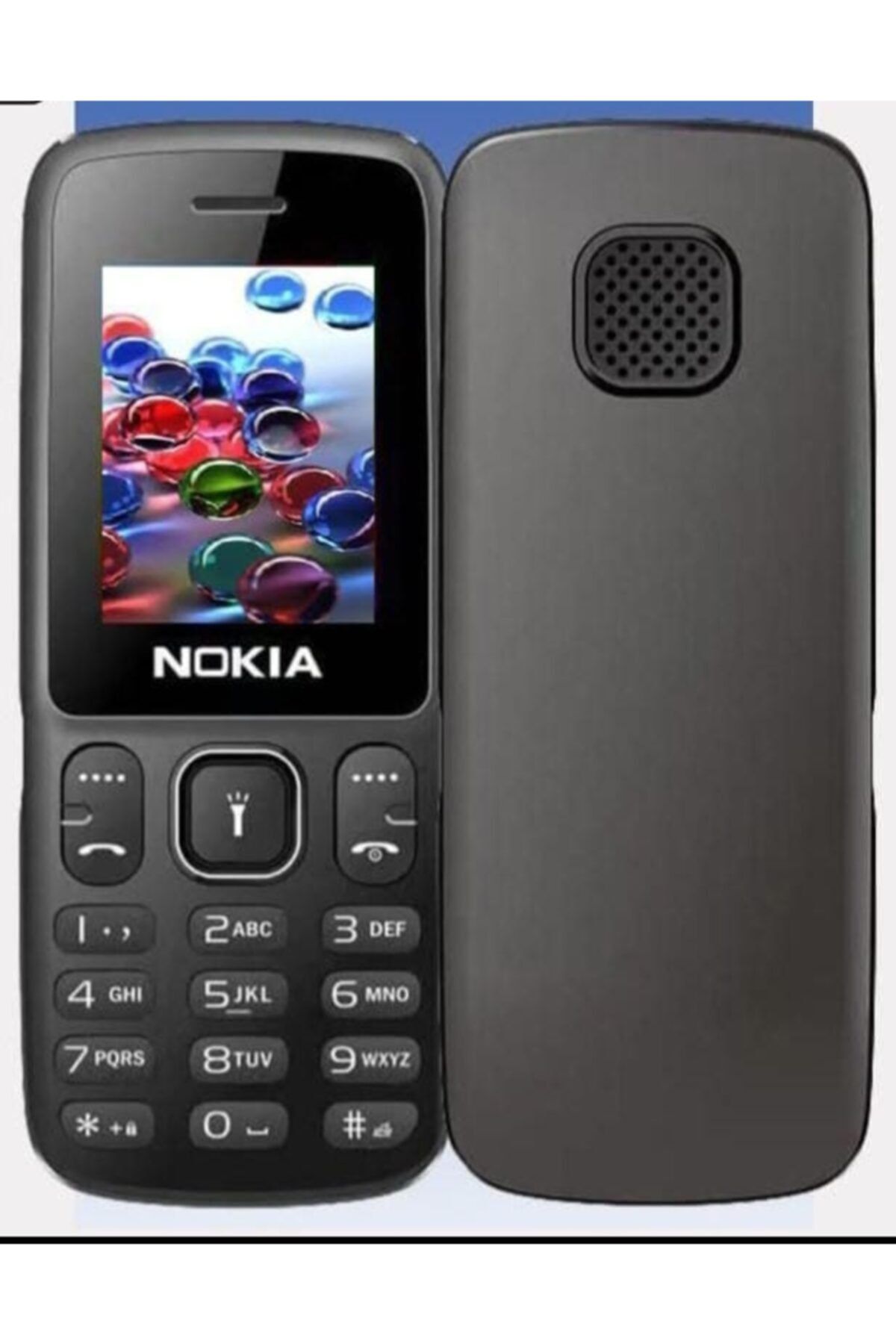 Nokia Kamerasız Yeni Model Tuslu Sıyah