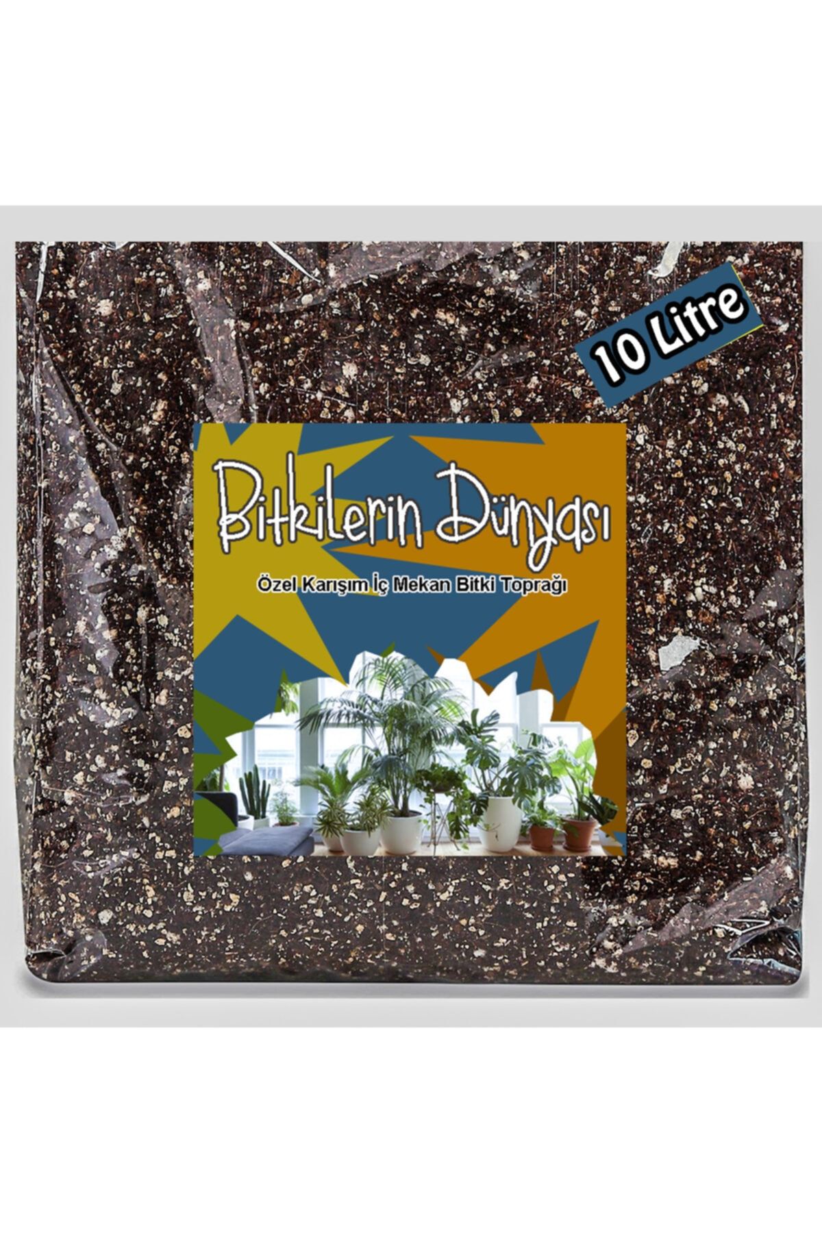 Bitkilerin Dünyası Özel Karışım Iç Mekan Bitki Toprağı 10 Litre
