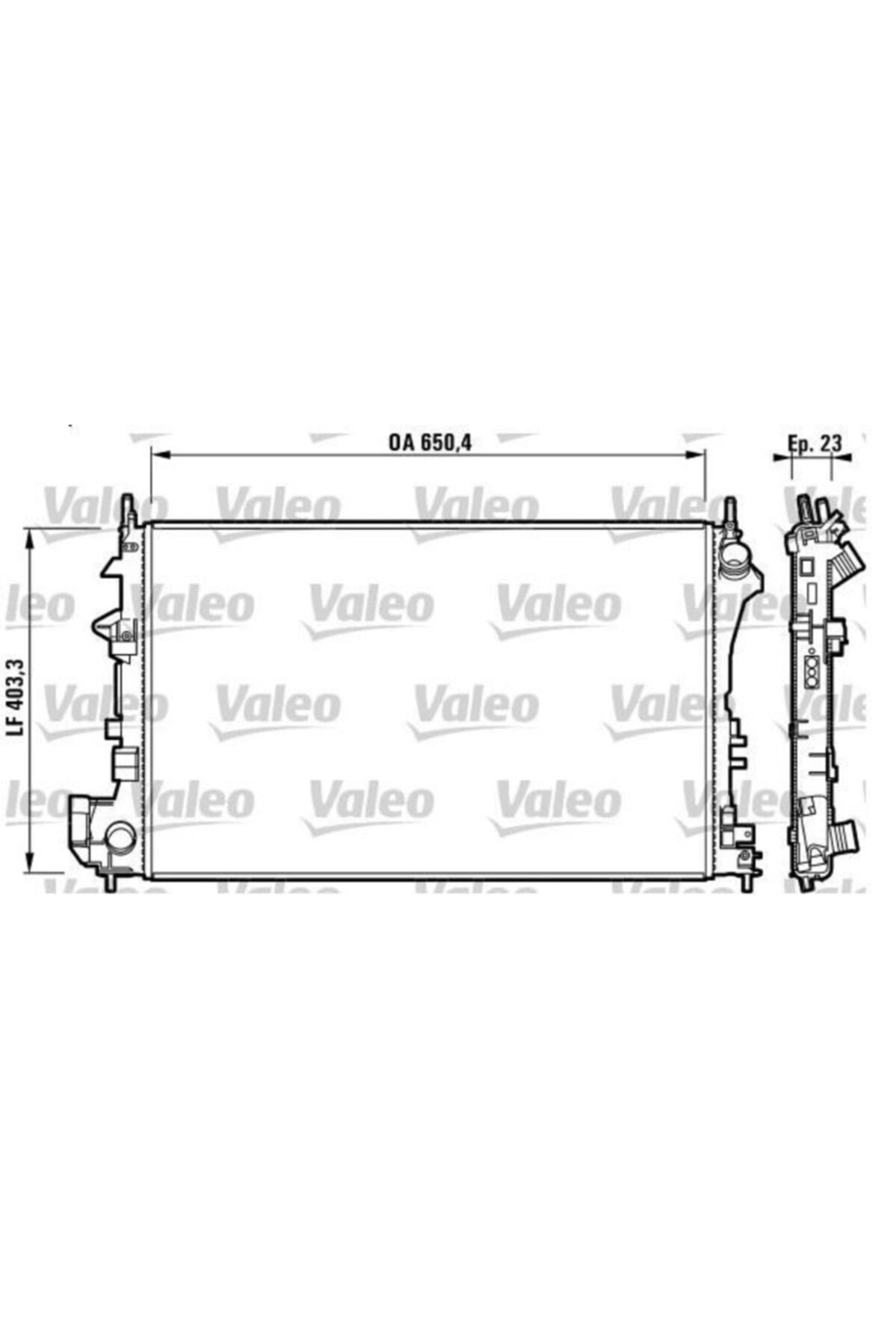 ÖZGÜÇYEDEK Motor Su Radyatoru Brazıng Vectra C Sıgnum Z16xe Z18xe