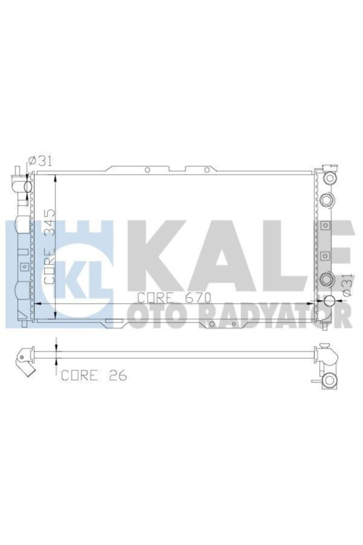 ÖZGÜÇYEDEK Motor Su Radyatoru Mazda 323 Lantıs 1995 1998 (at)