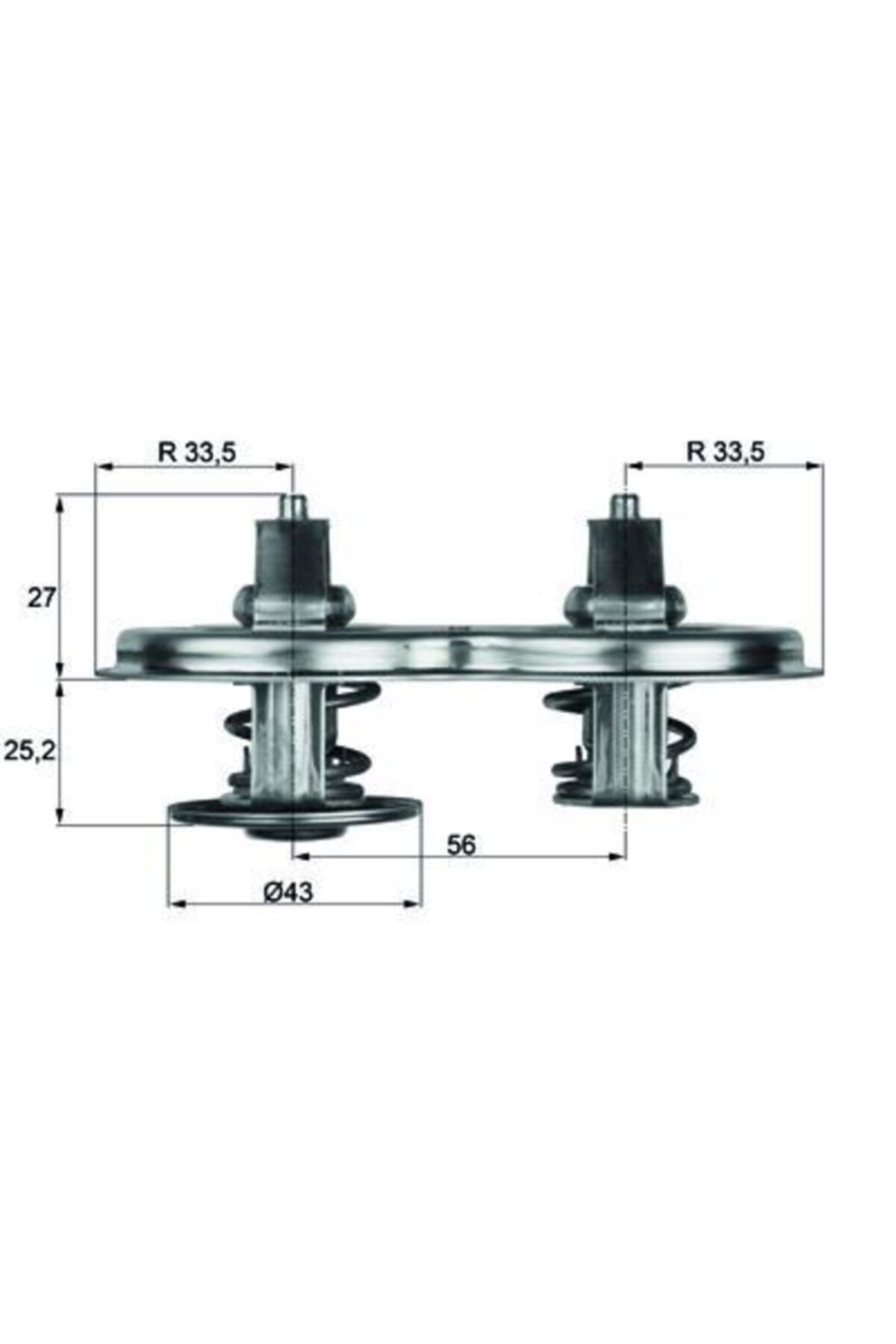 ÖZGÜÇYEDEK Termostat (75°) Scanıa P G R T 4 Daf F 2700