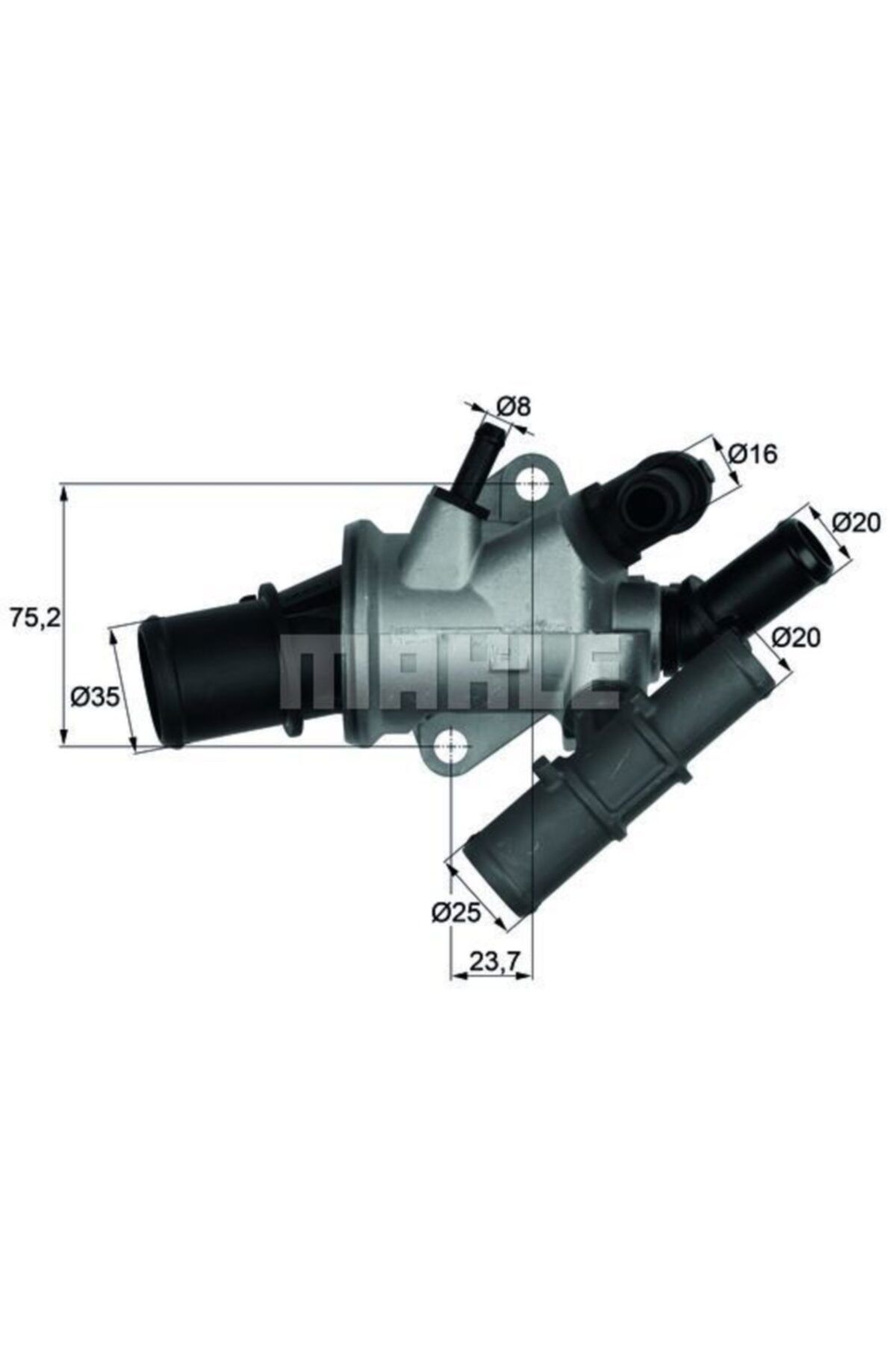 ÖZGÜÇYEDEK Termostat (88°) Doblo 1,9d