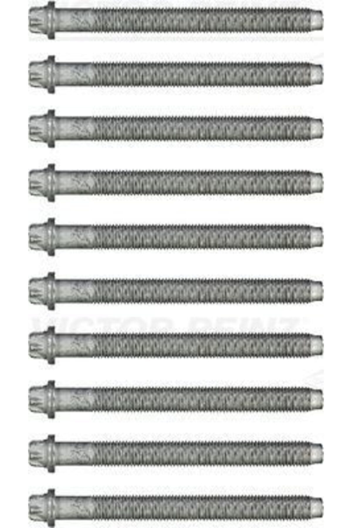 ÖZGÜÇYEDEK Sılındır Kapak Saplaması Setı (takım) Clıo Kangoo Megane Trafıc 1,9dcı F9q