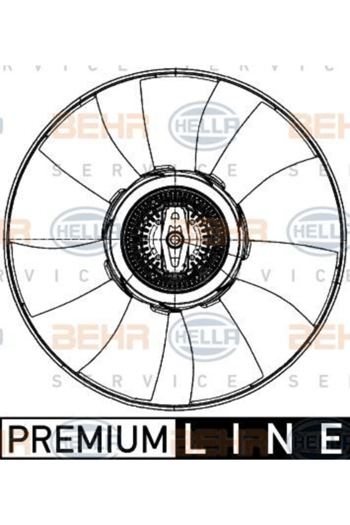 ÖZGÜÇYEDEK Fan Termıgı Pervanelı Sprınter 906 907 910 06 Crafter 2,5 0613