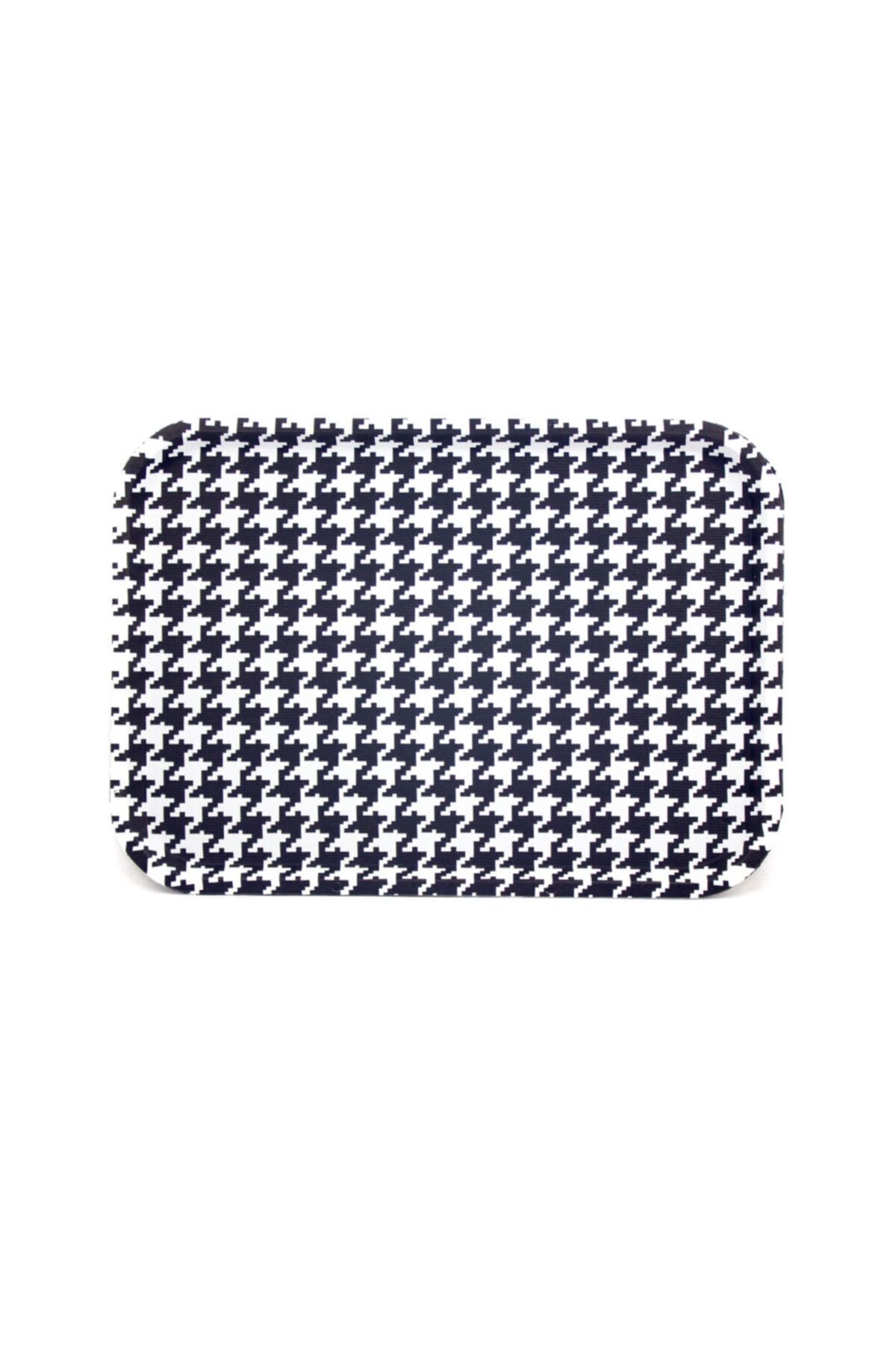 Zucci Deri Kaydırmaz Dikdörtgen 21x31 Cm Tepsi