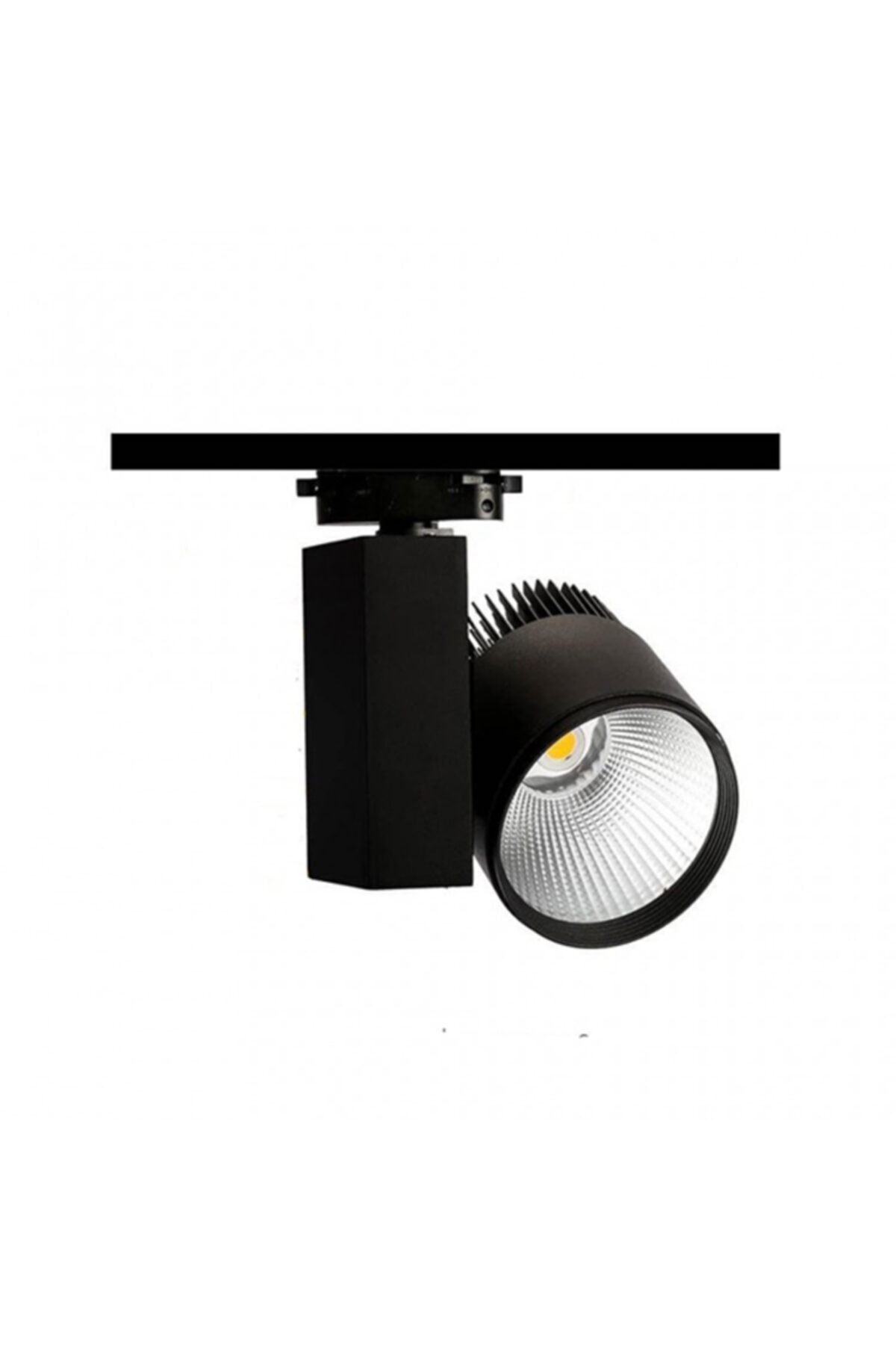 ALFALED 40w Led Ray Spot Siyah Kasa Beyaz Işık  6500k