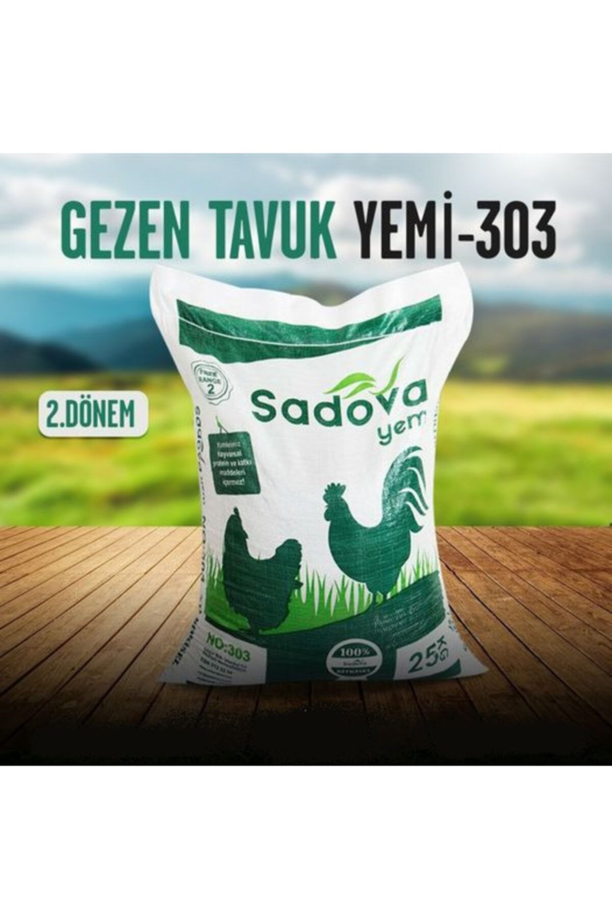 viyolmarketim Salma Tavuk Yumurta Yemi 2. Dönem 303 Pelet ( 25 Kg )