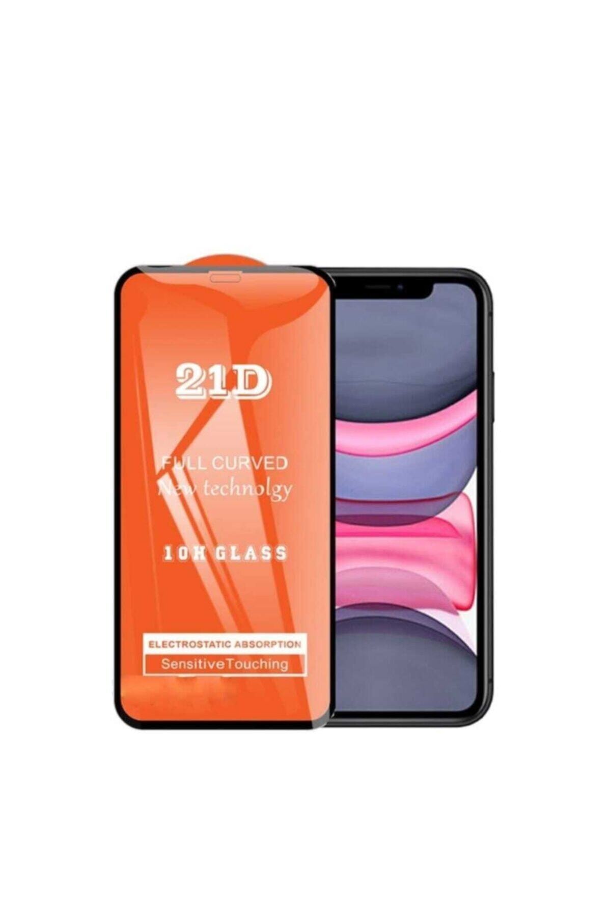 Powerfox Iphone 11 21d 10h Kavisli Tam Kaplayan Temperli Kırılmaz Cam