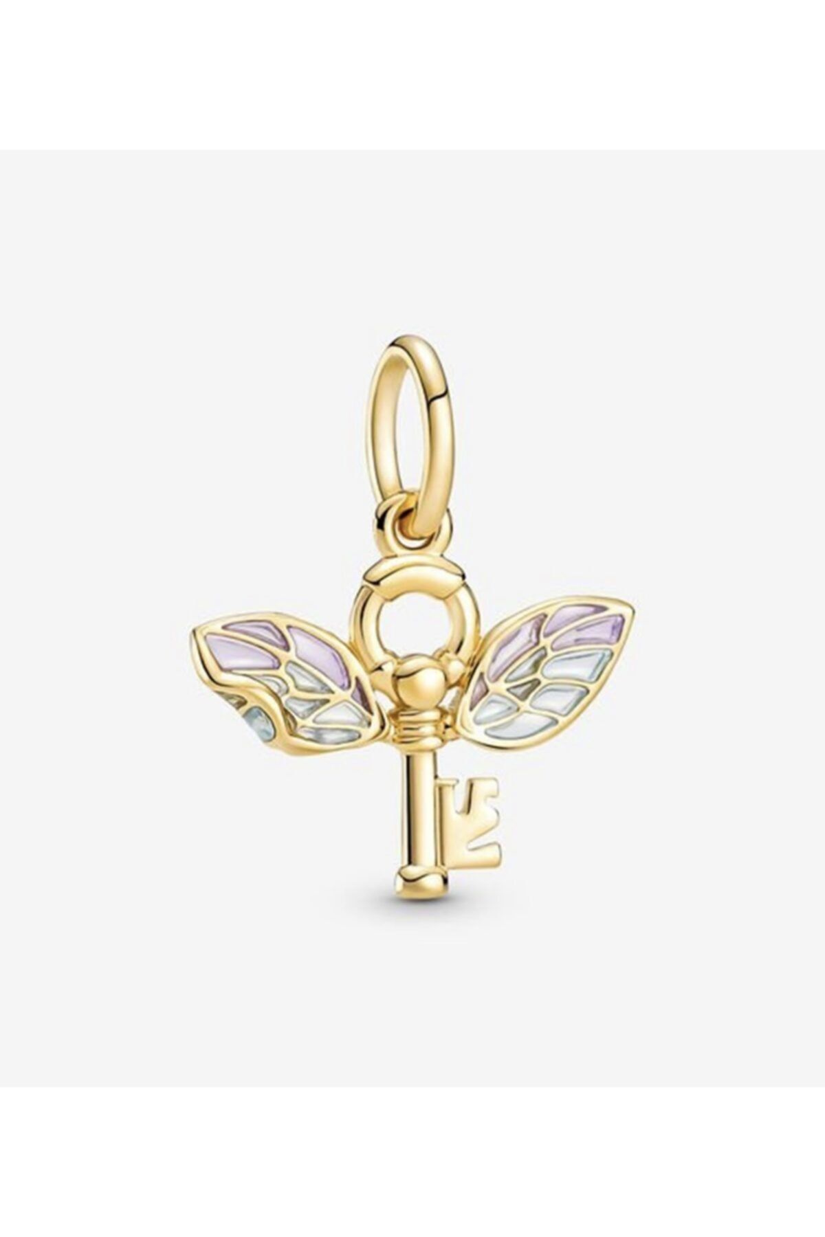 In The Pink Harry Potter Kanatlı Anahtar Charm