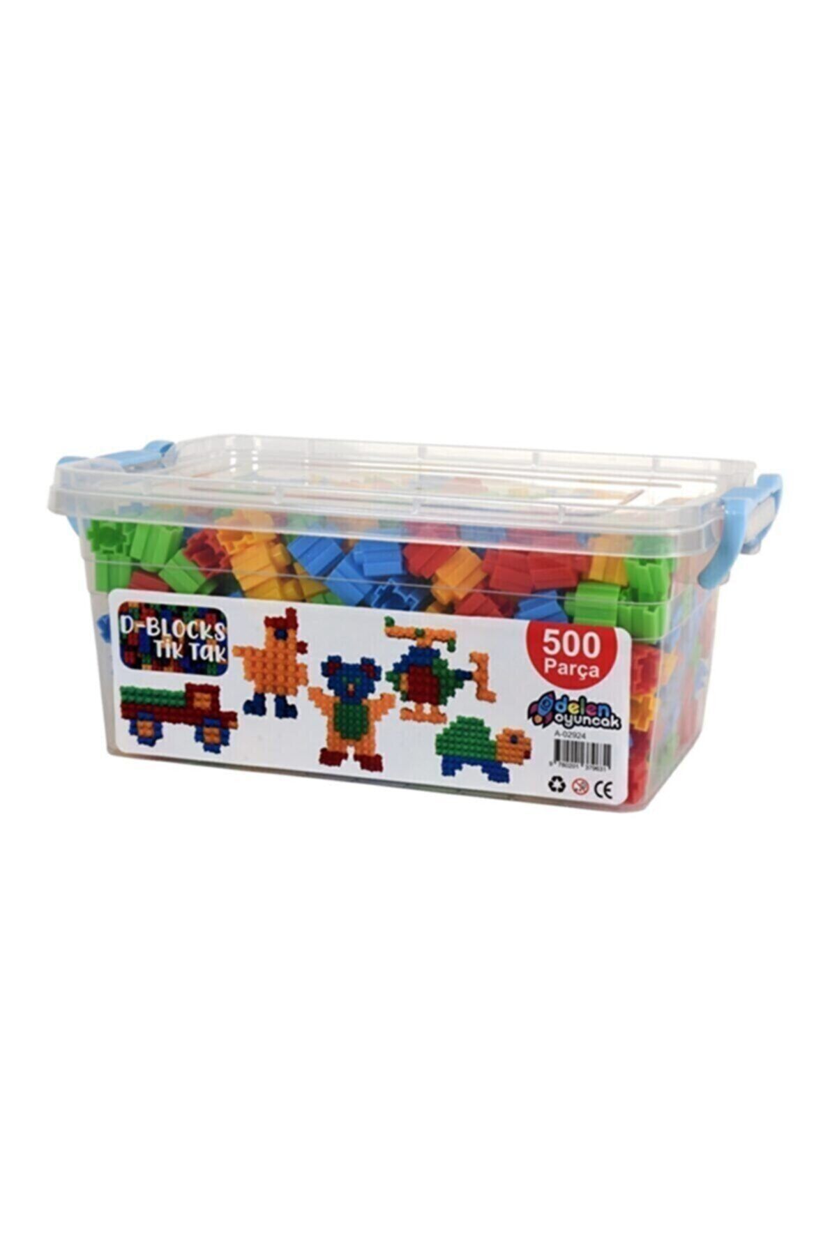 High PRINT Tik Tak Lego Seti 500 Parça Çıt Çıt