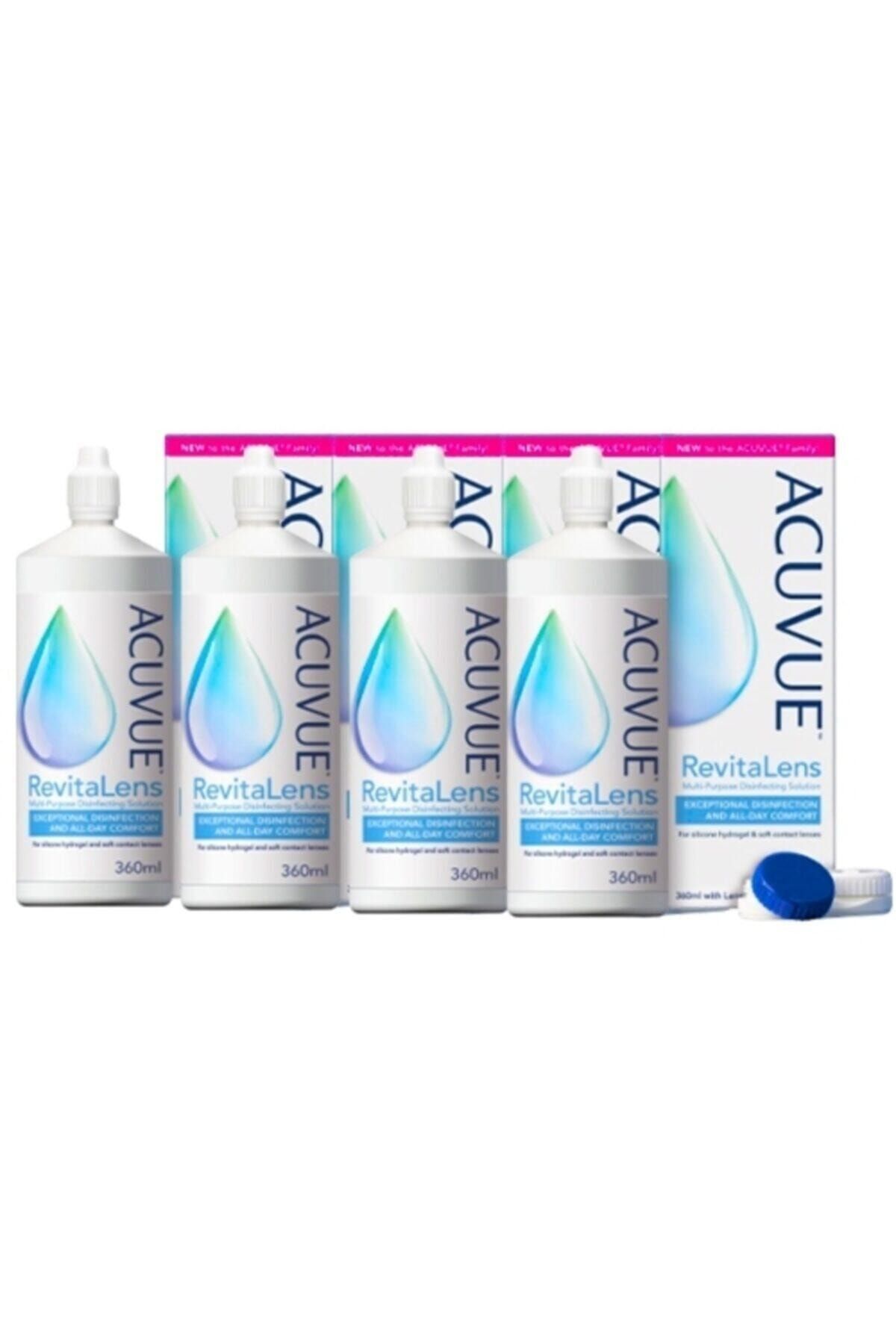 Johnson & Johnson 4 Adet Acuvue Revitalens 360 ml Lens Solüsyonu