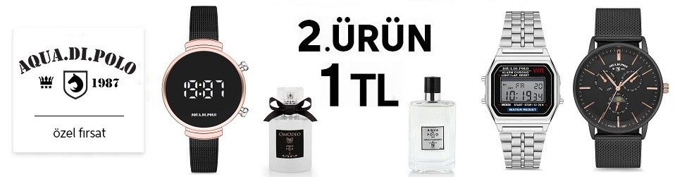 Aqua Di Polo Saat & Güneş Gözlüğü