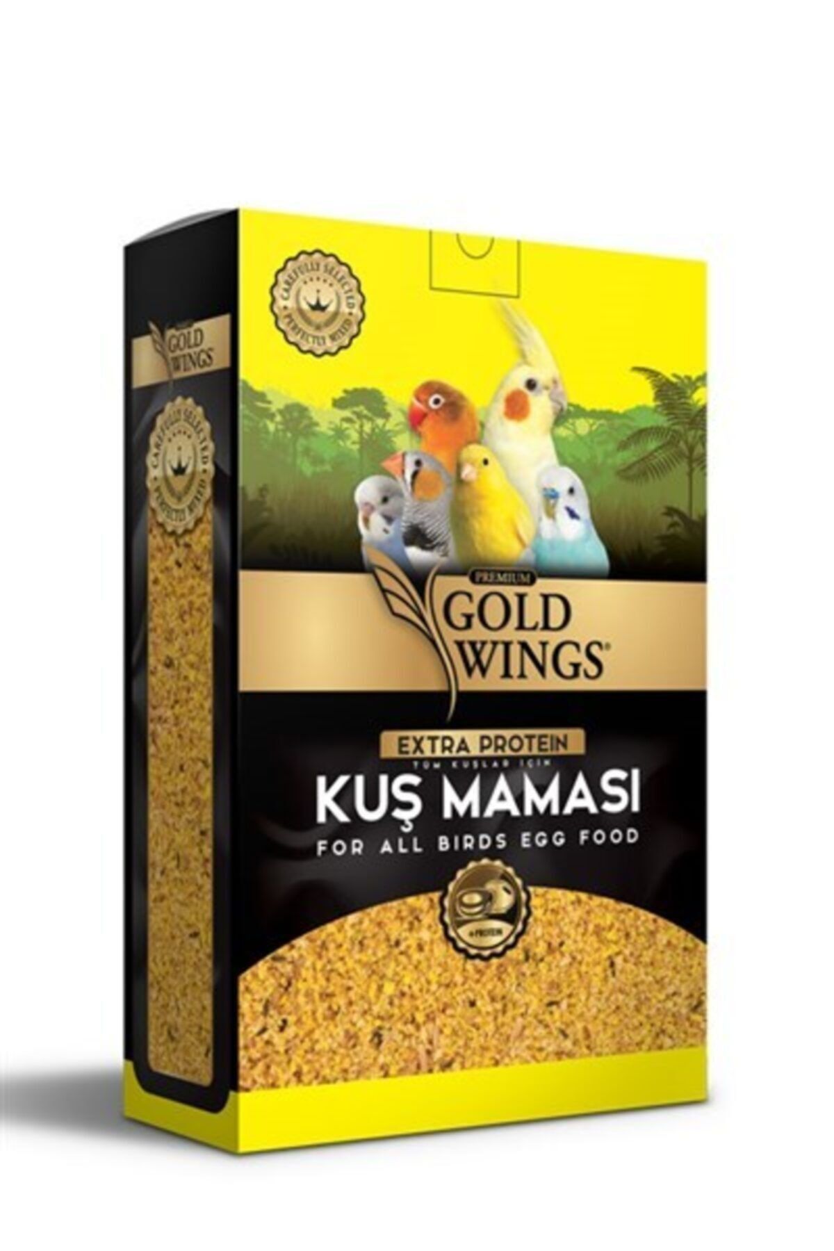 Gold Wings Premium Premium Tahıllı Kuş Maması 1 Kg