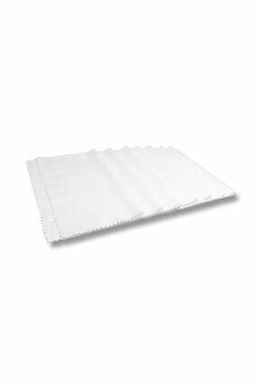 Beyaz Renk 100 Adet Mikrofiber Gözlük Temizleme Bezi Image 0