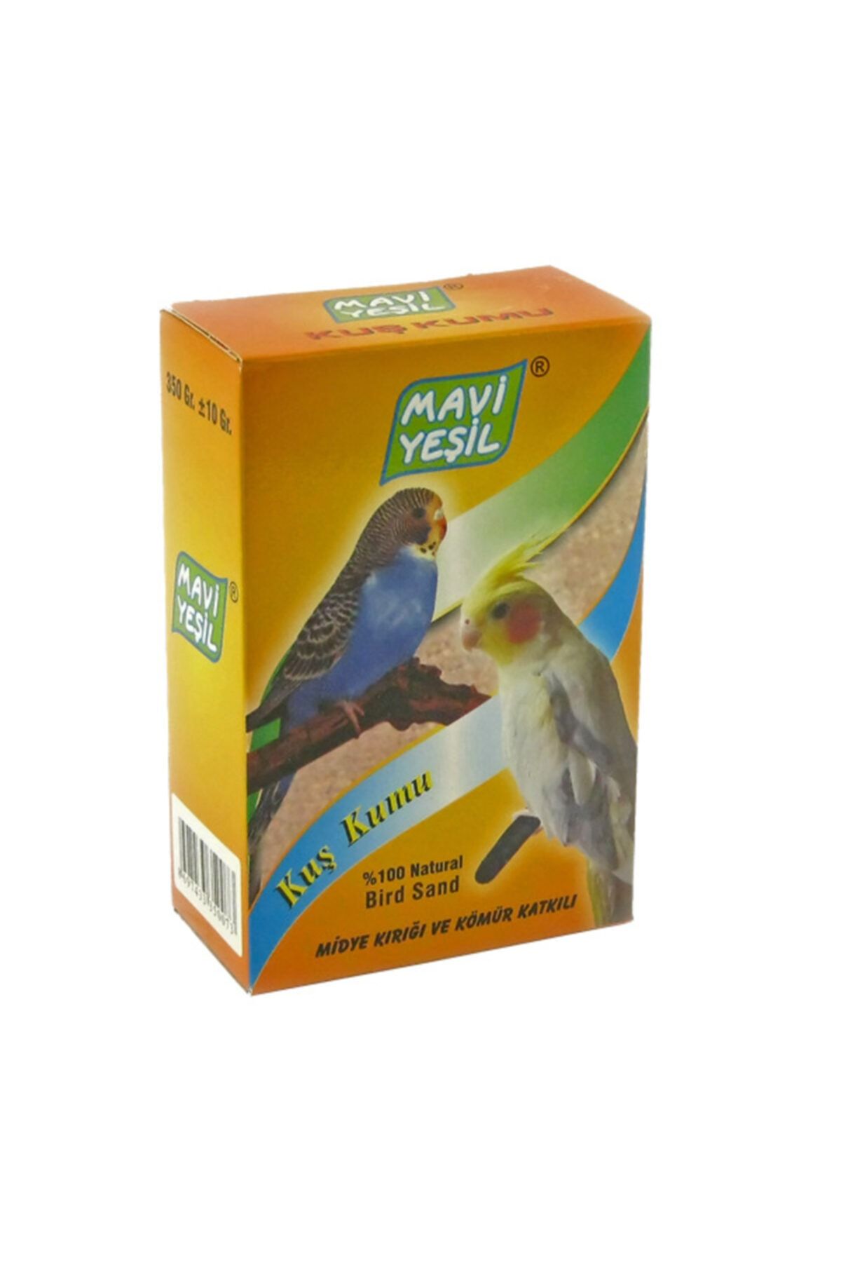 Mavi Yeşil Kuş Kumu 350 G 3 Lü