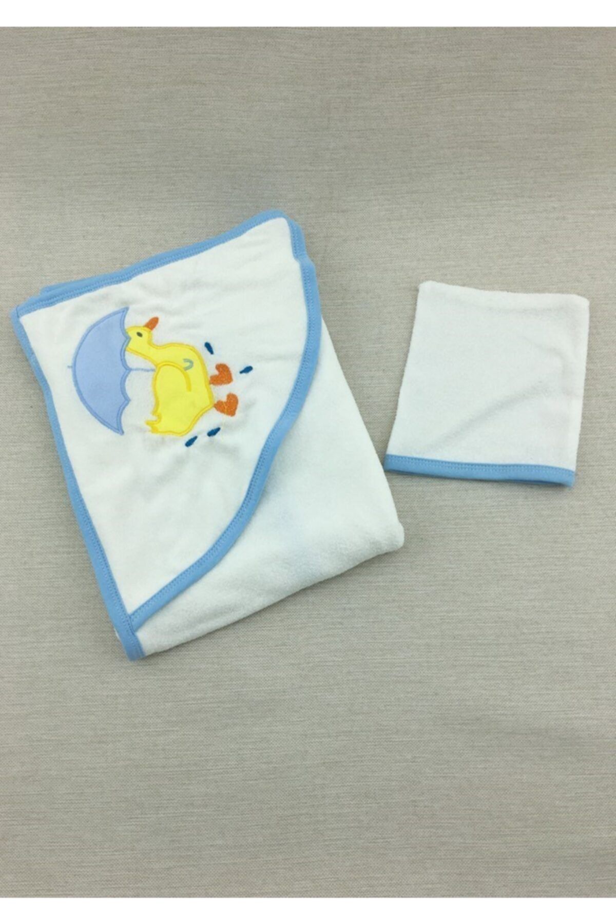 Cool Baby Erkek Bebek Mavi Havlu