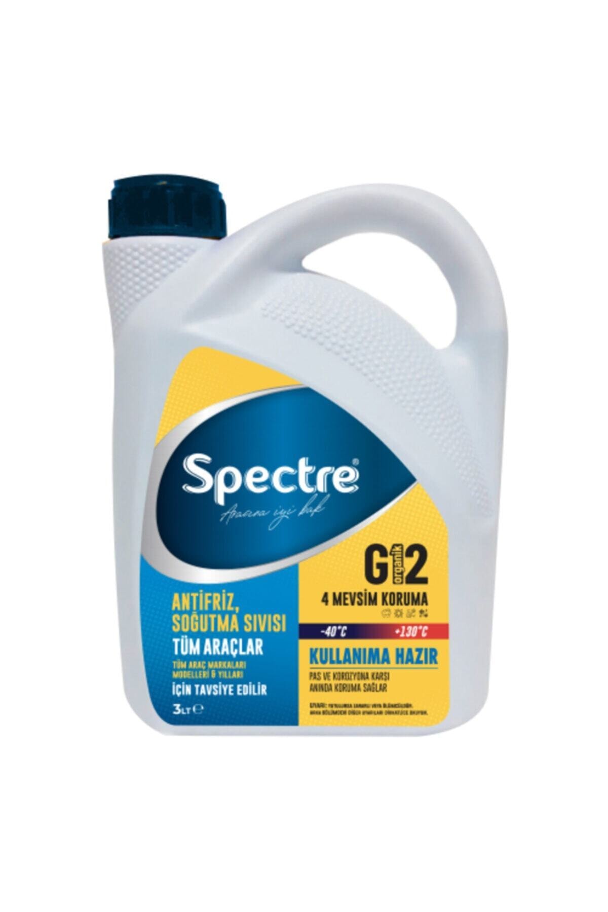 SPECTRE 3 Litre -40°c Mavi Antifriz G12