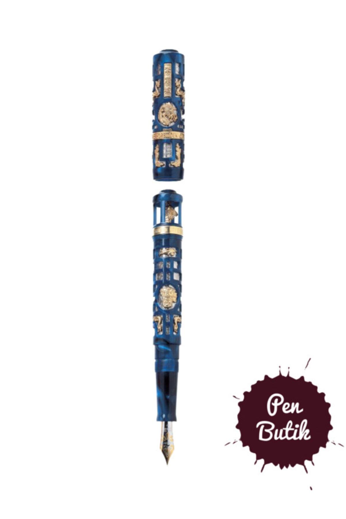 Visconti The Forbidden City Blue Silver And Gold Limitli Kalem
