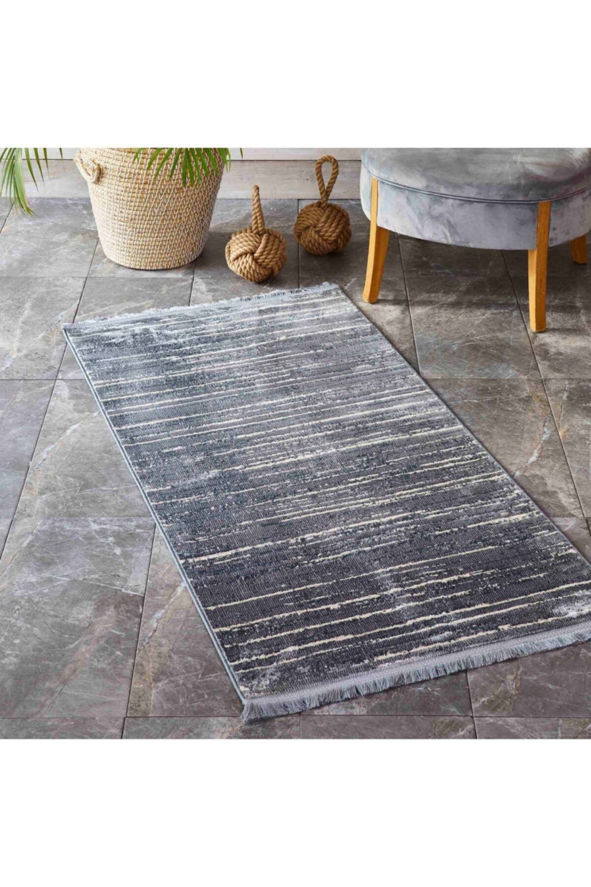 karaca home gordion stripe 80 cm x 150 cm hali fiyati yorumlari trendyol