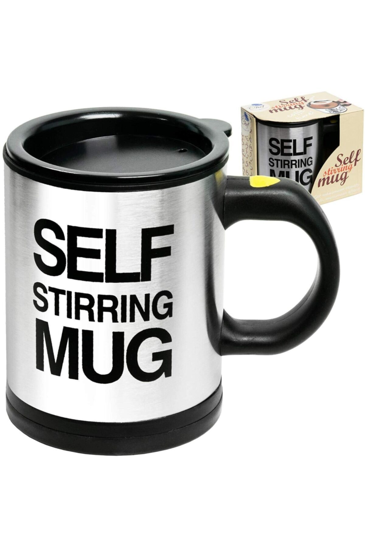 Simubied Karıştırıcı Özellikli Mikser Kupa Bardak Self Stirring Mug