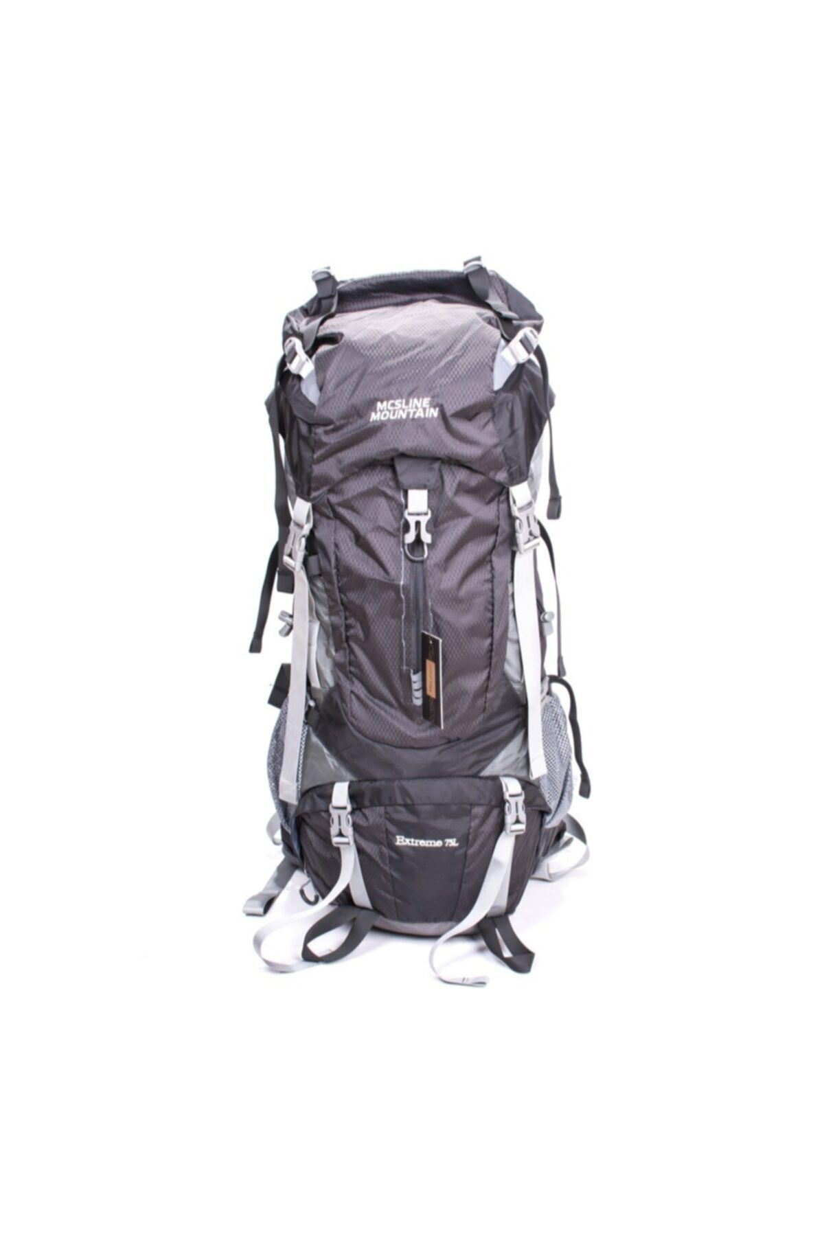 MÇS Unisex Siyah Profesyonel Dağcı Çantası 75 lt
