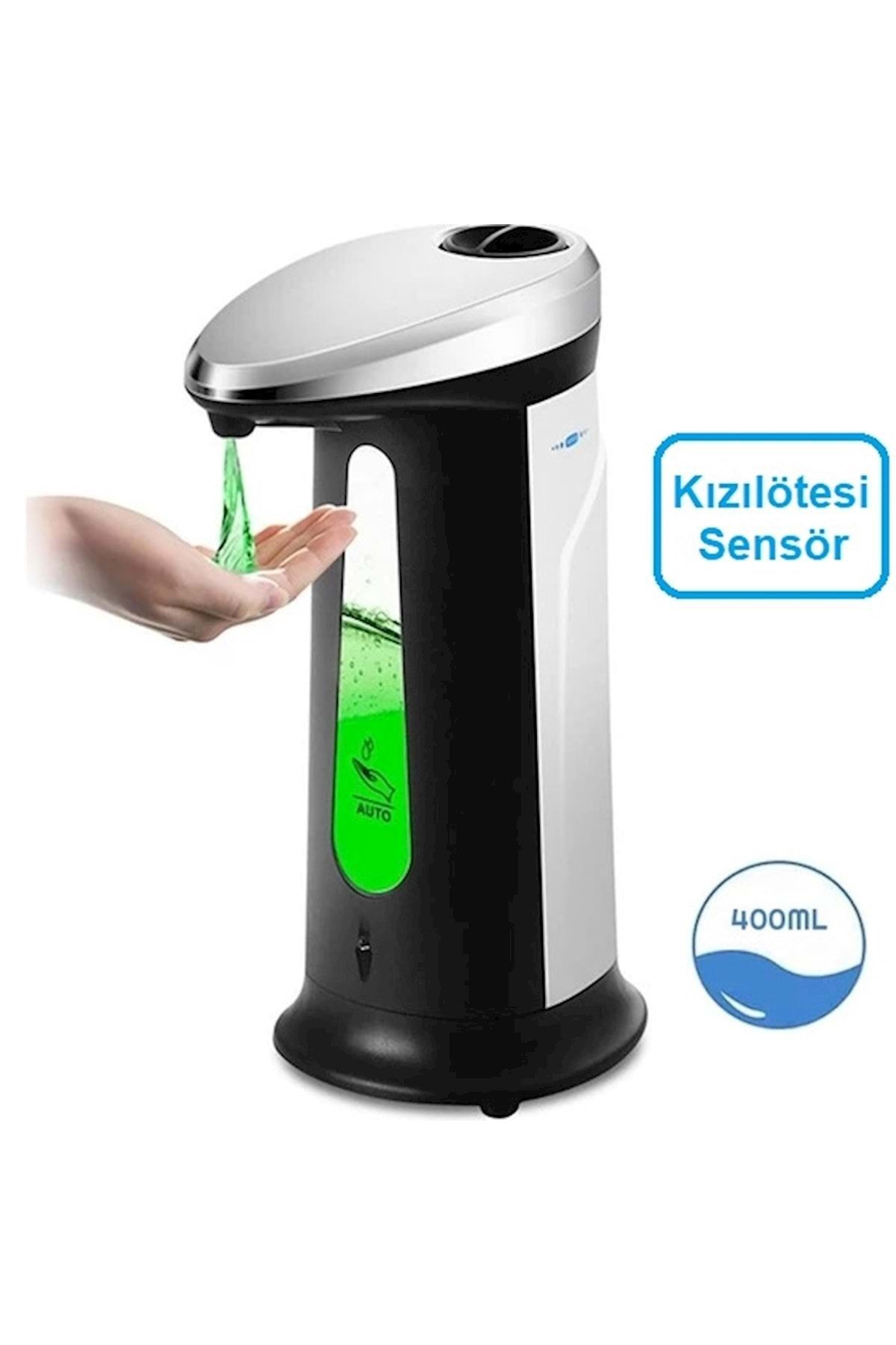 Triline Otomatik Sensörlü Dezenfektan Sıvı Sabunluk Temassız 400ml