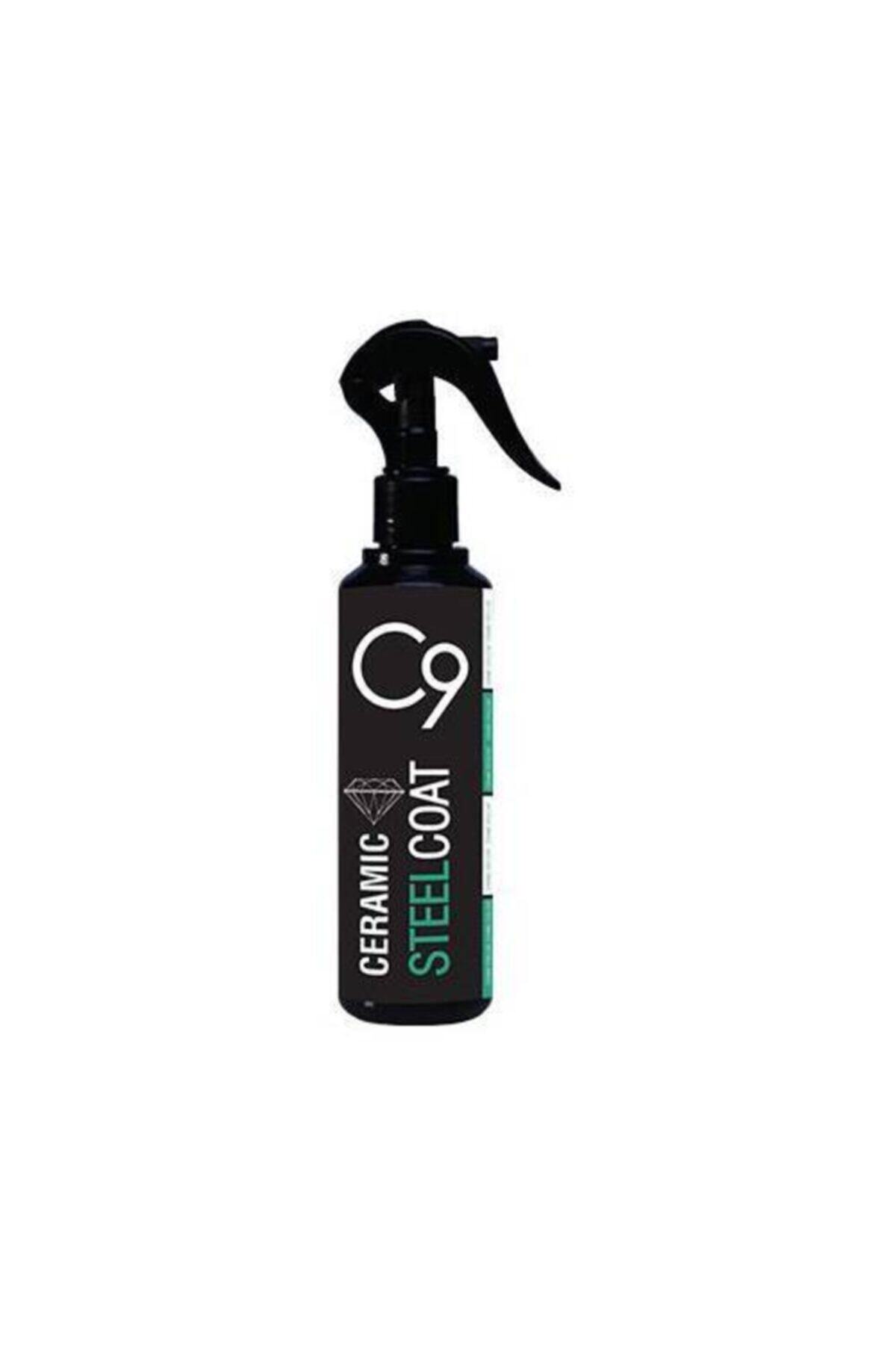 C9 Ceramic Carwax C9 Steel Coat Metal Parlatma 230 ml