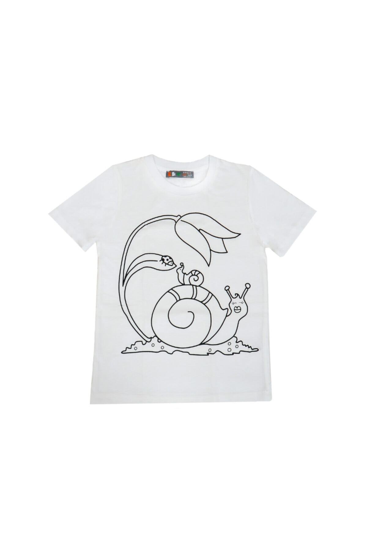 Limopa Boyanabilir Yikanabilir Kalemli Unisex 3 Lu Tisort Boyama Seti 7 8 Yas Fiyati Yorumlari Trendyol