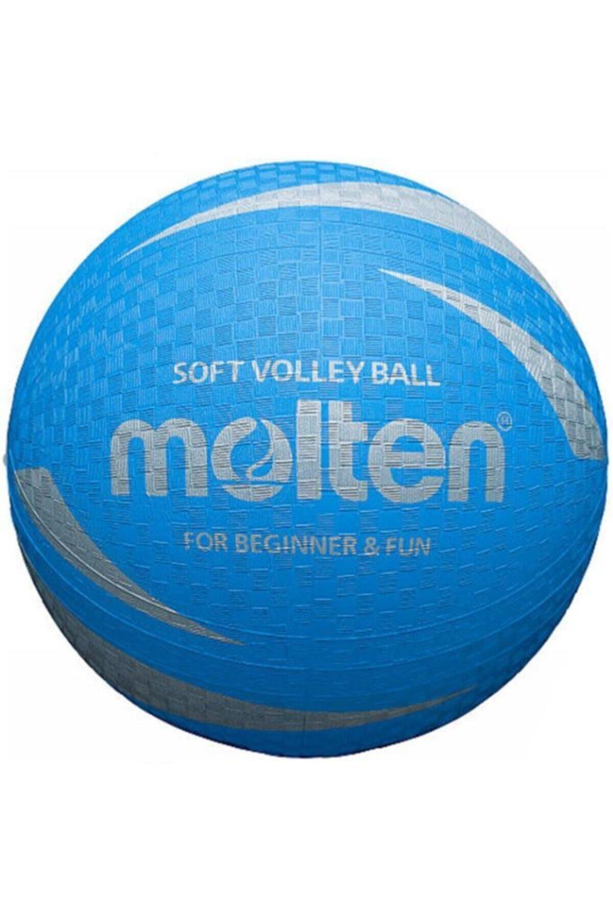 MOLTEN 5 Numara Soft Voleybol Topu Mavi (s2v1250-c)