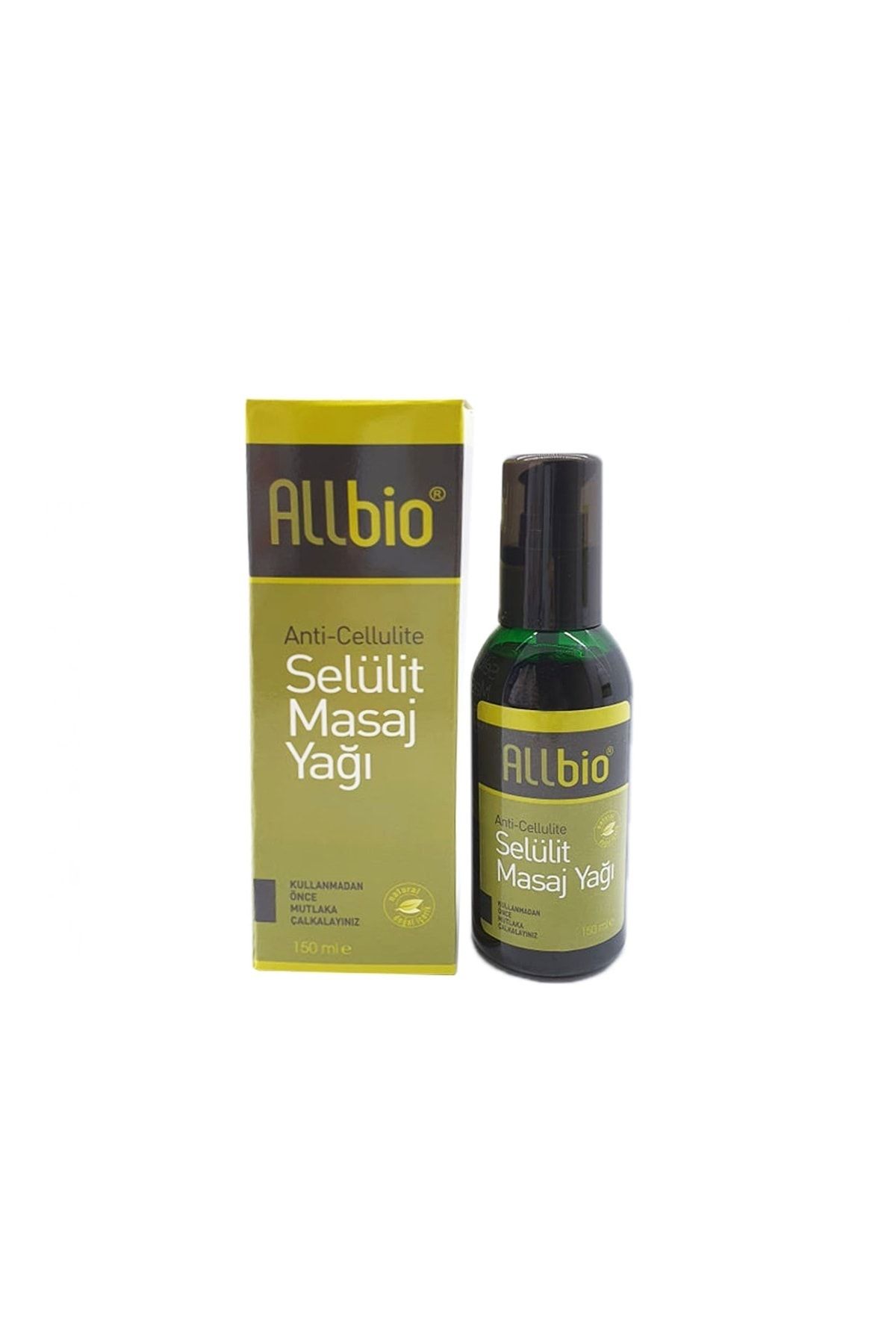 ALBİO Antiselülit Masaj Yağı 150 ml Doğal Selülit Masaj Yağı