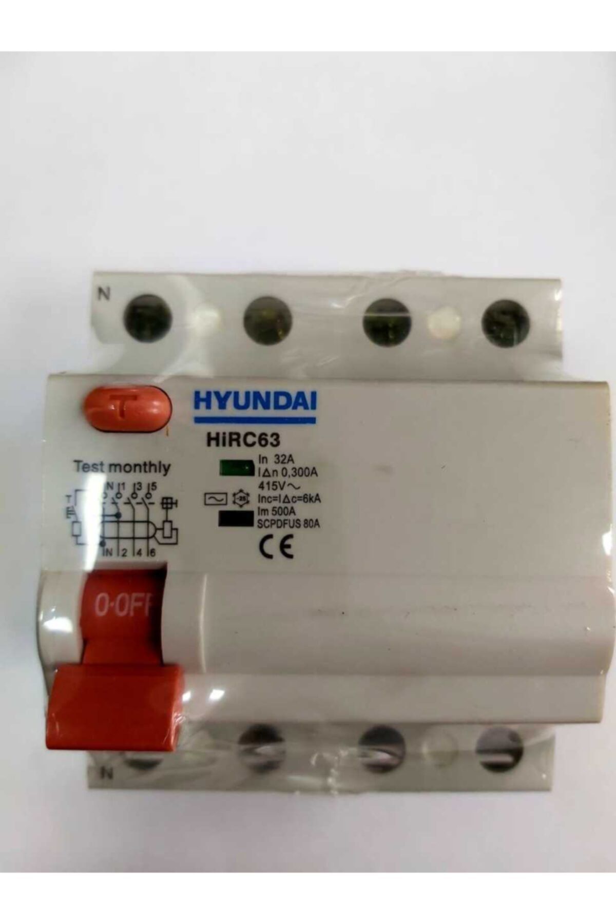 Hyundai Sigorta 4x32a 300ma