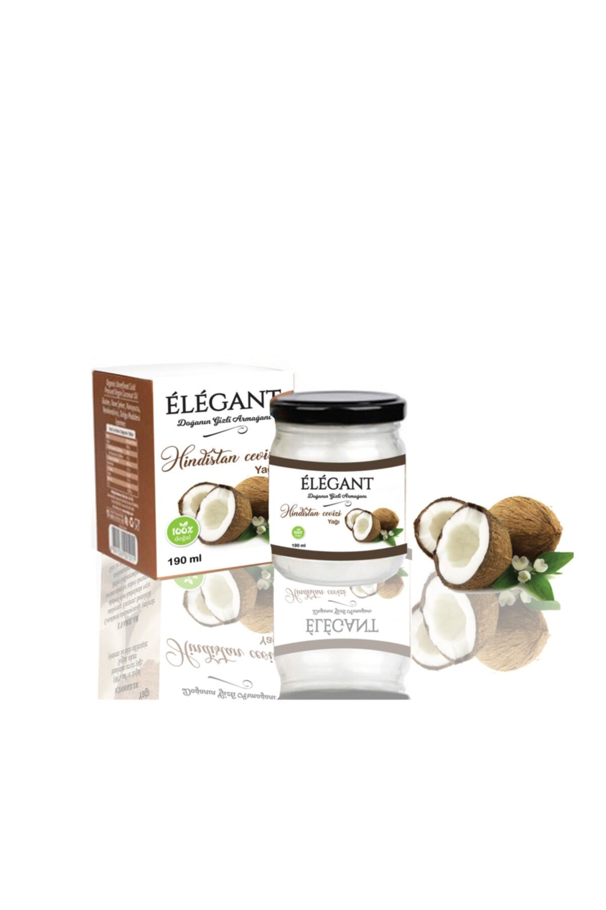 Elegant Hindistan Cevizi Yağı 190 ml