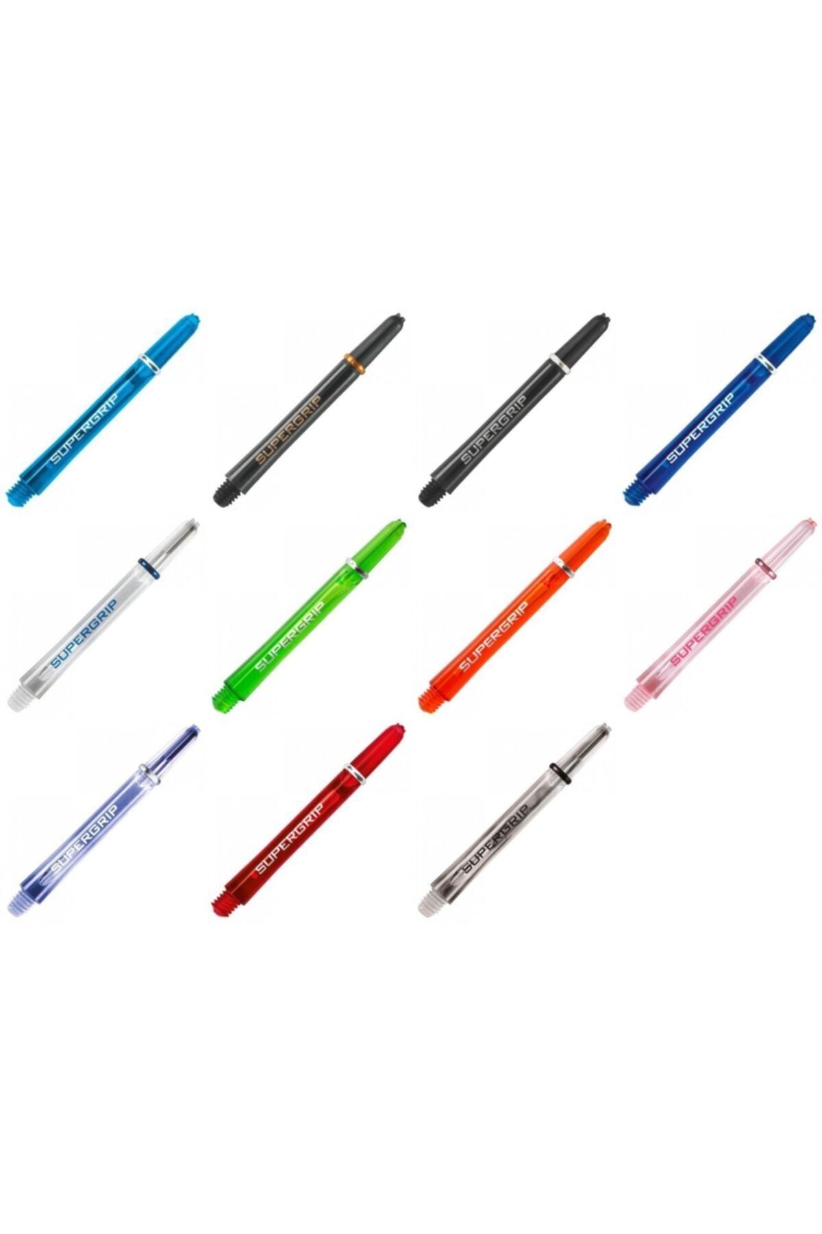 Harrows Supergrip Dart Shaft Beyaz- Short