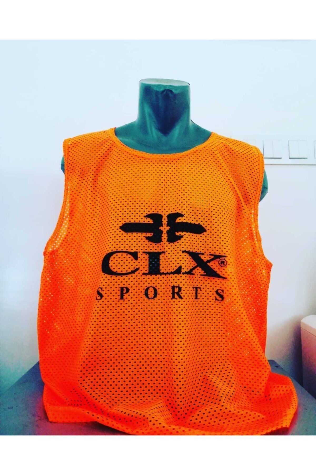 CLX Unisex Turuncu Spor Yelek 8699921061031