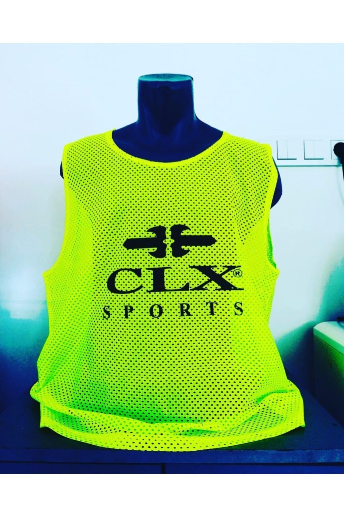 CLX Unisex Sarı Spor Yelek 8699921061032