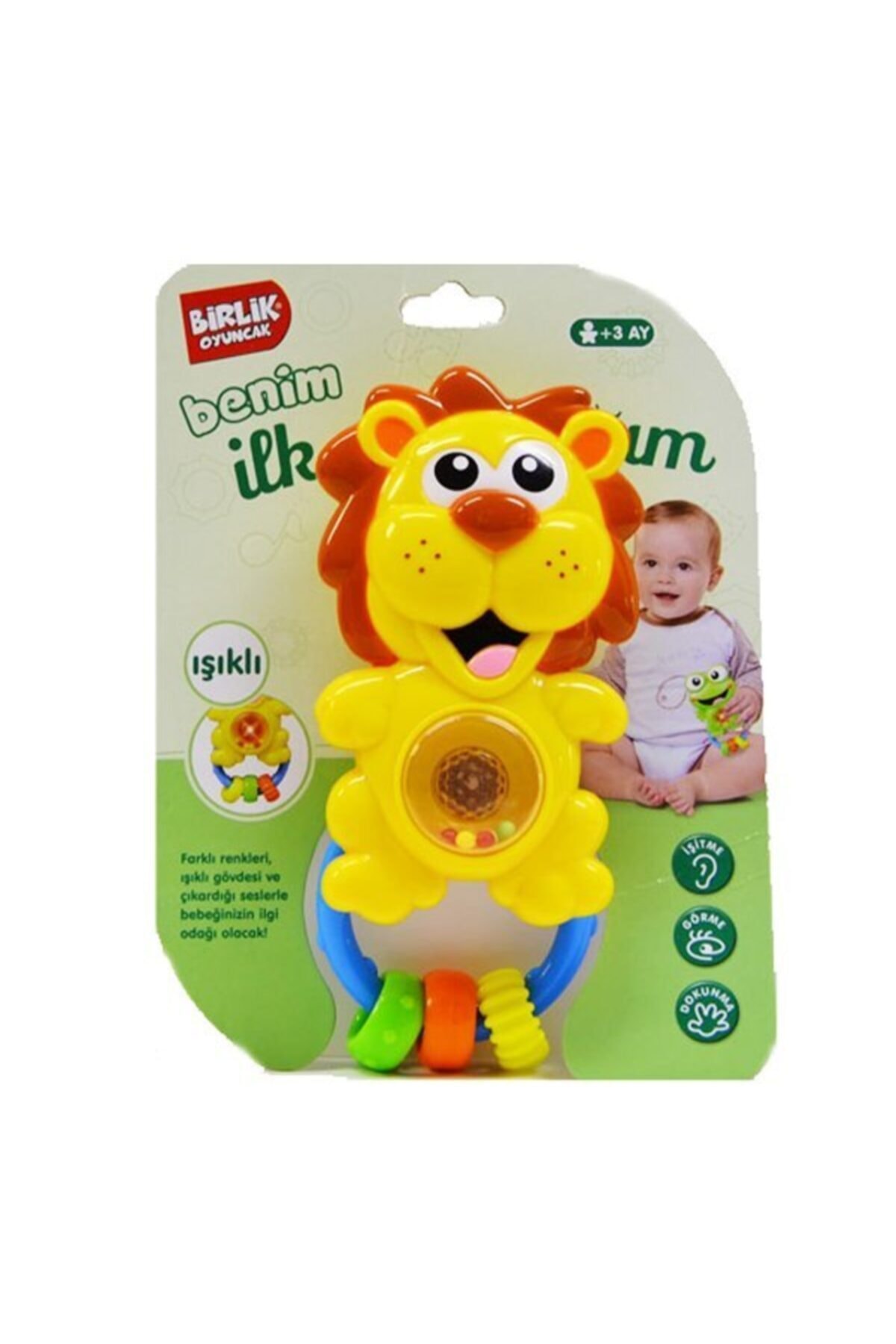 BİRLİK TOYS 3661b-wd Sesli Pilli Aslan Çıngırak